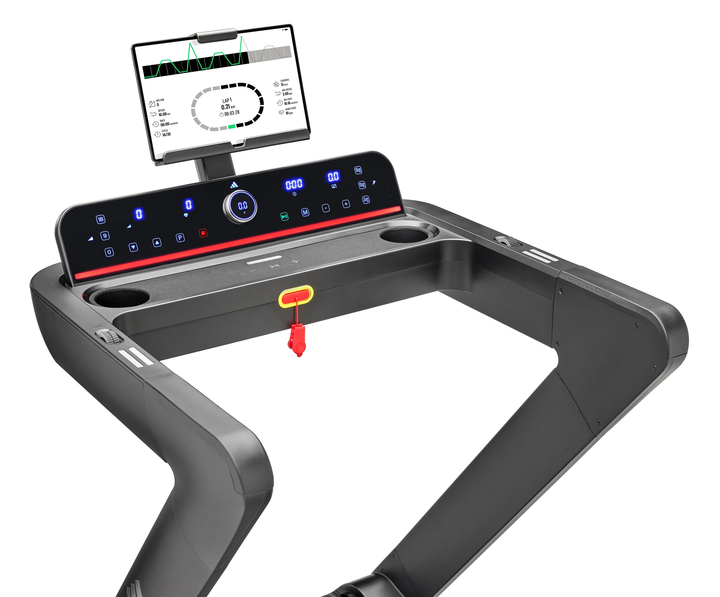 adidas Performance Laufband »adidas T-700 DC« Über die Drehregler-Oberfläche können Sie Ihr Training nahtlos steuern
