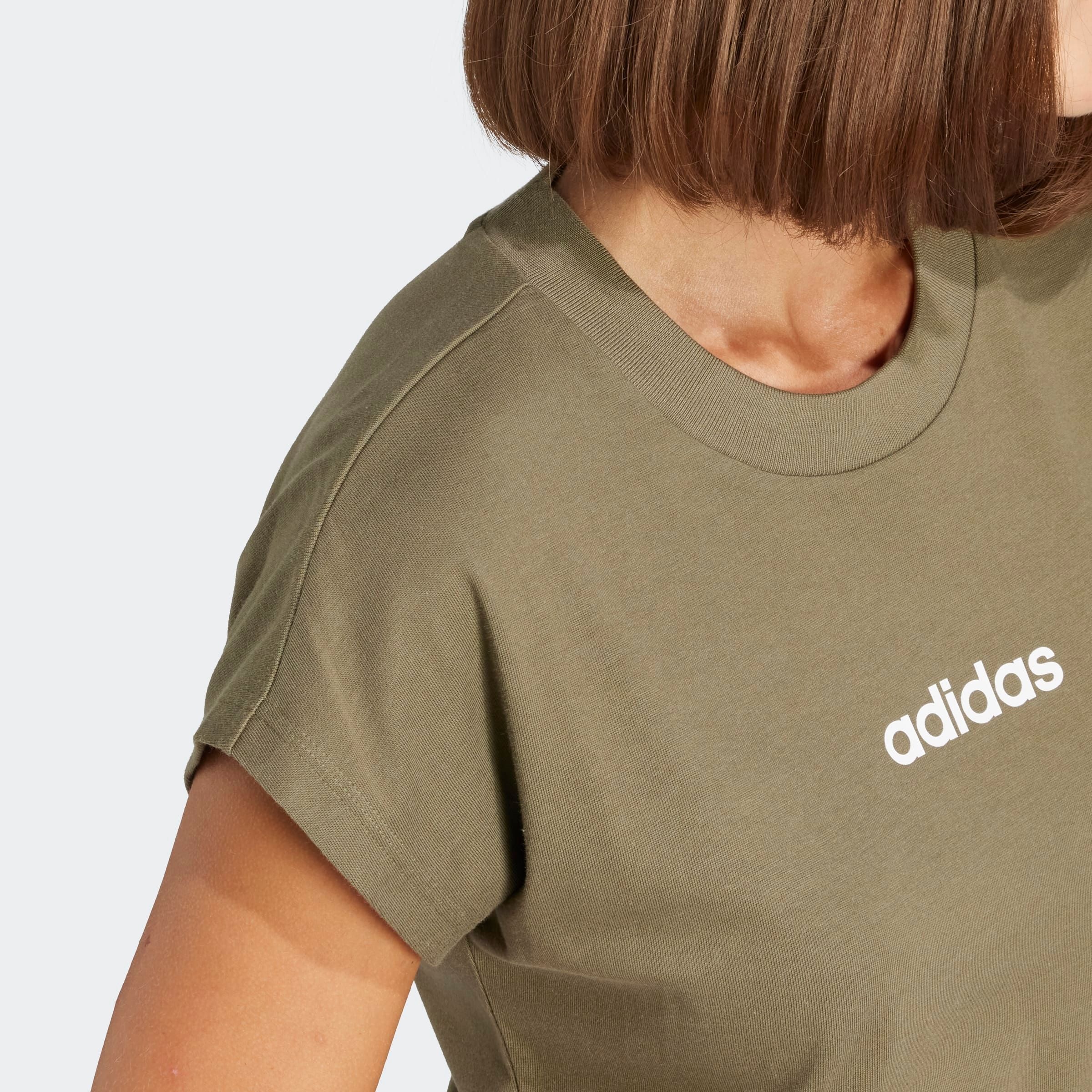 adidas Sportswear T-Shirt »W LIN SJ T«, Basic T-Shirt aus weichem Material