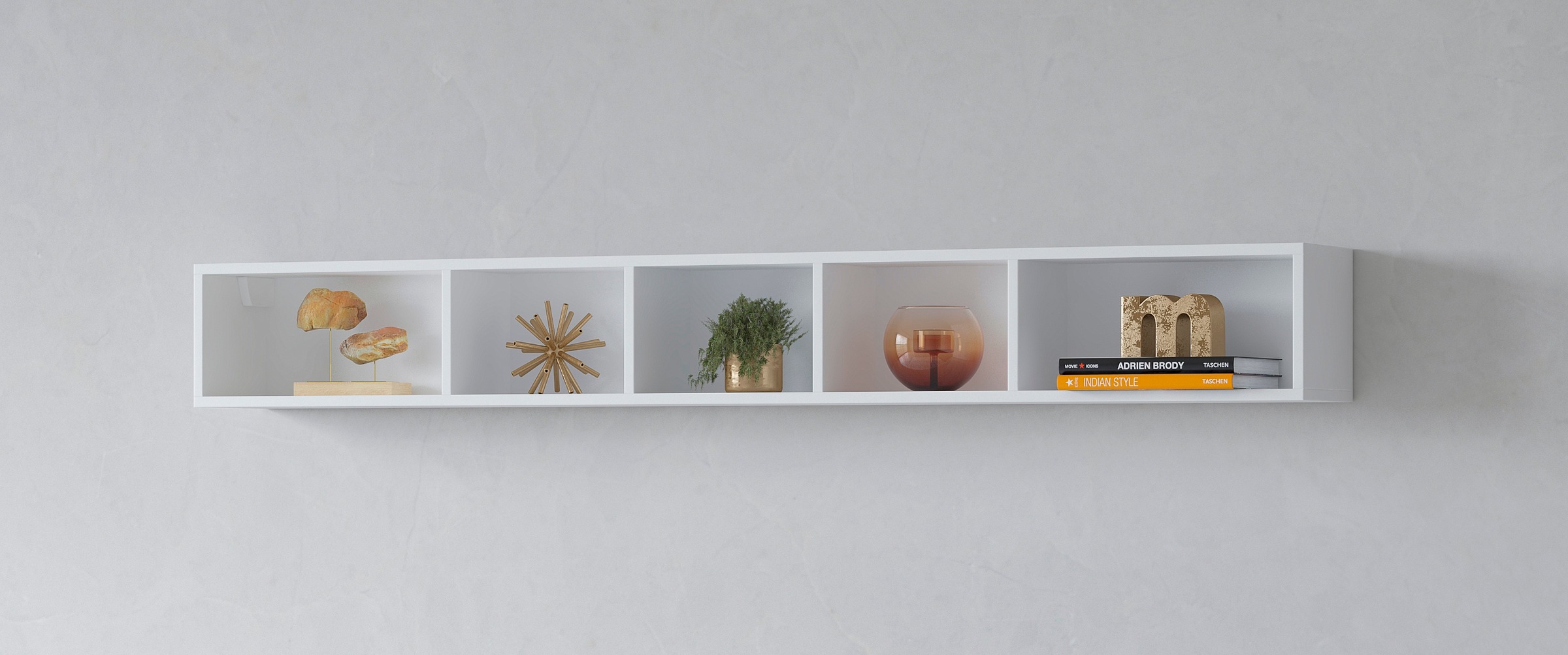 OTTO home Wandregal "Toledo,Breite 169 cm stilvolle Deko-Wandregal" Wandreg günstig online kaufen