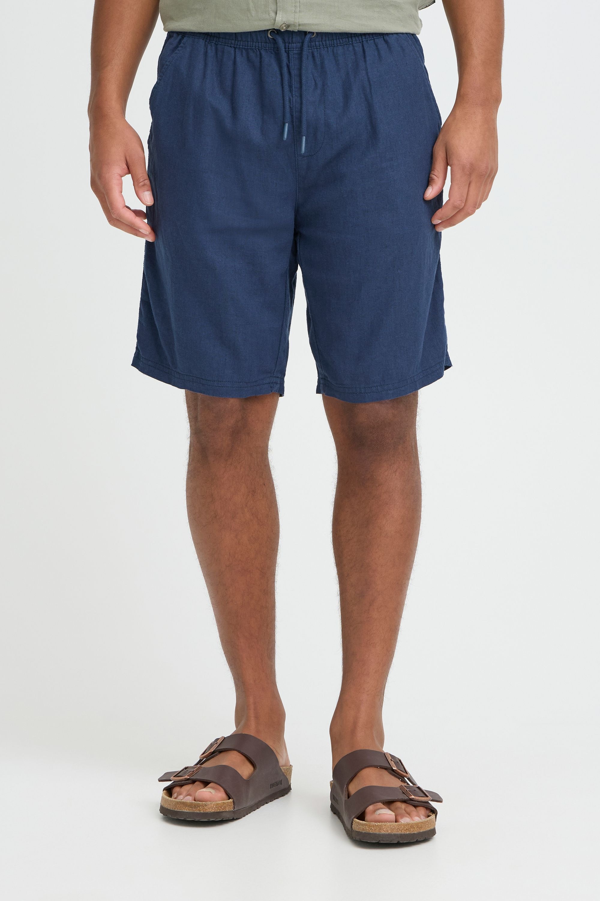 Blend Leinenhose "BHLika" Modische Shorts aus Leinen-Viskose-Mix günstig online kaufen