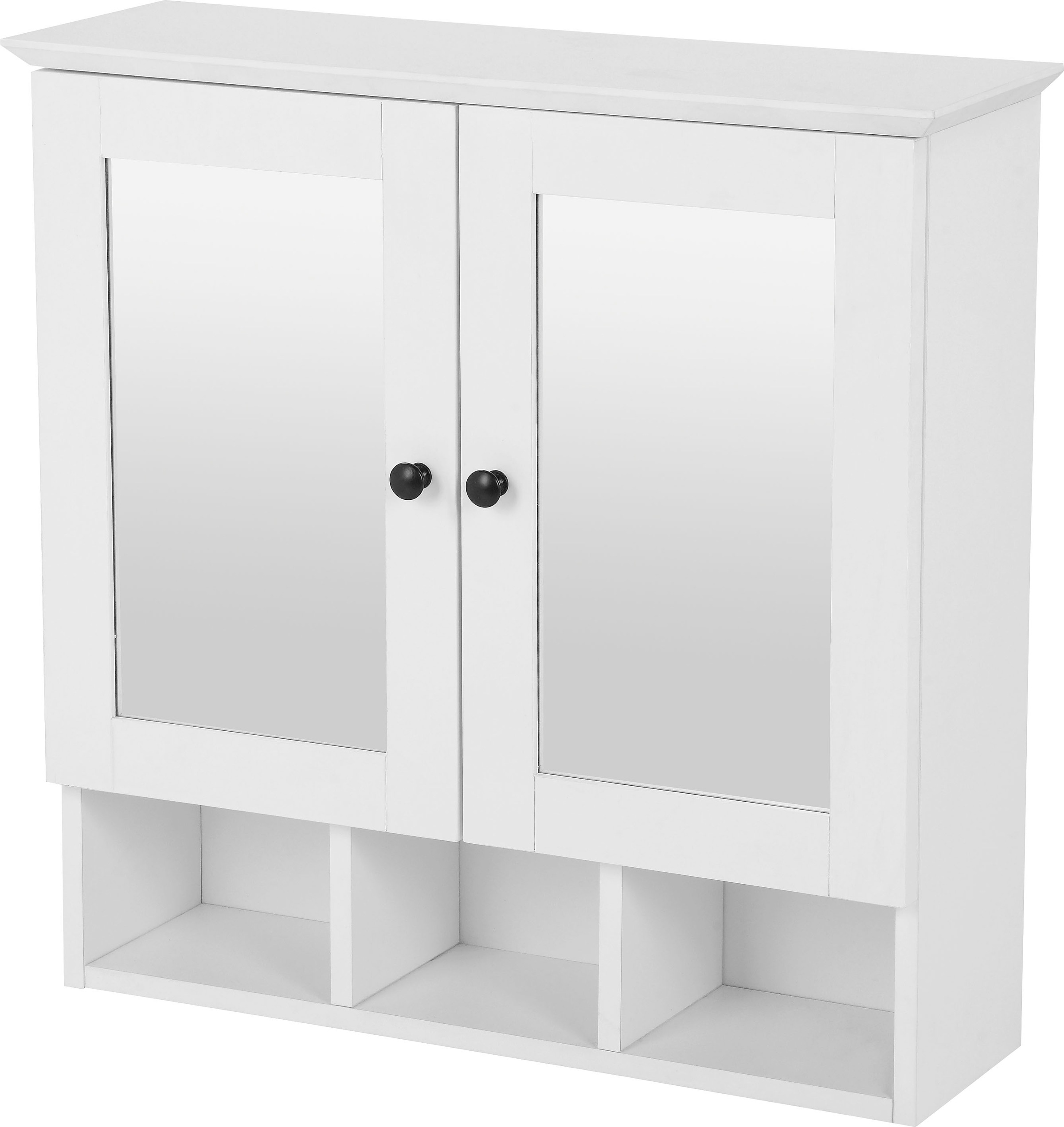 welltime Spiegelschrank "Aalborg", Badmöbel im Landhaus-Stil, Breite 63 cm günstig online kaufen