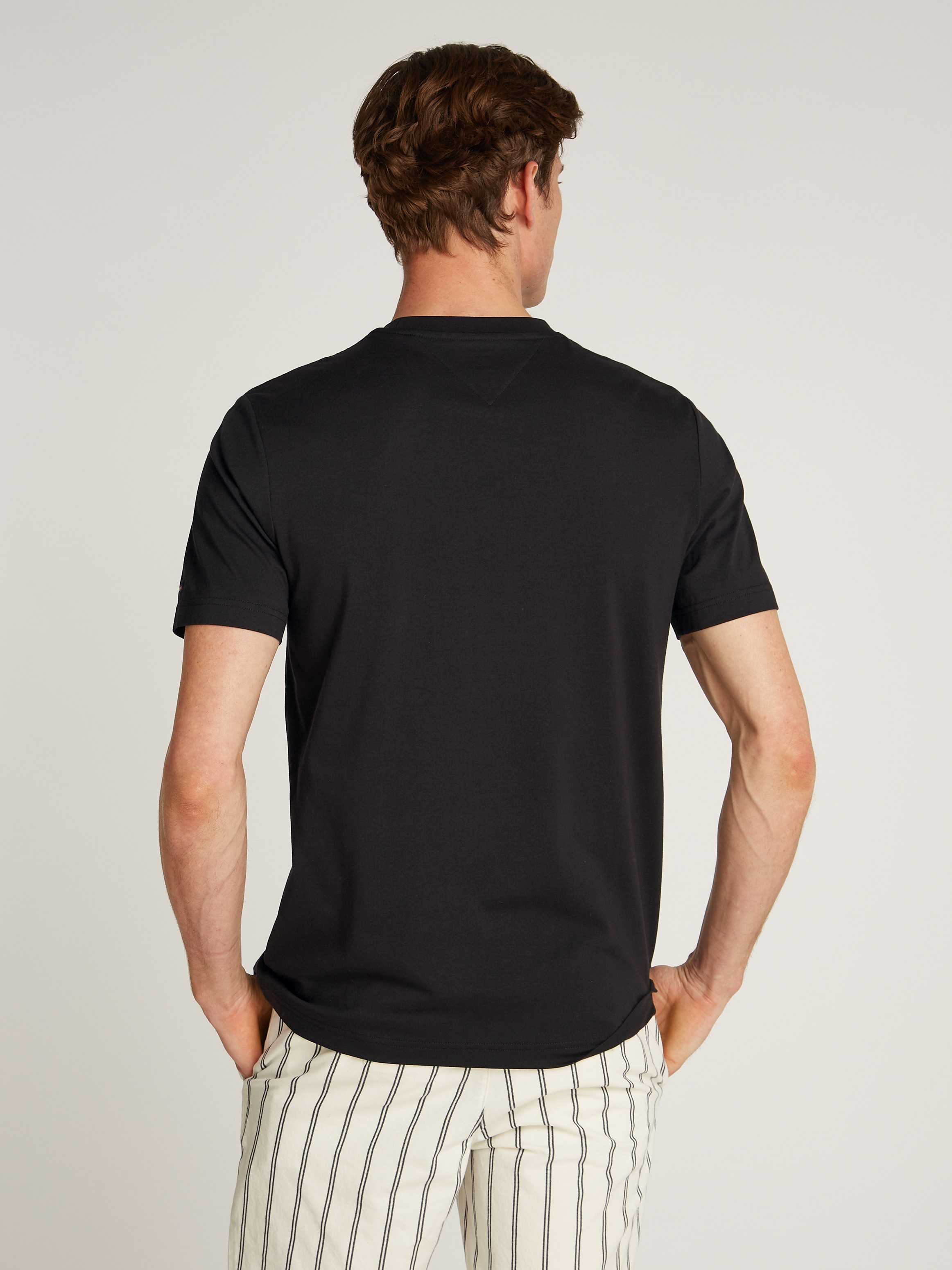 Tommy Hilfiger Rundhalsshirt "CENTRAL CHEST STRIPE TEE" günstig online kaufen