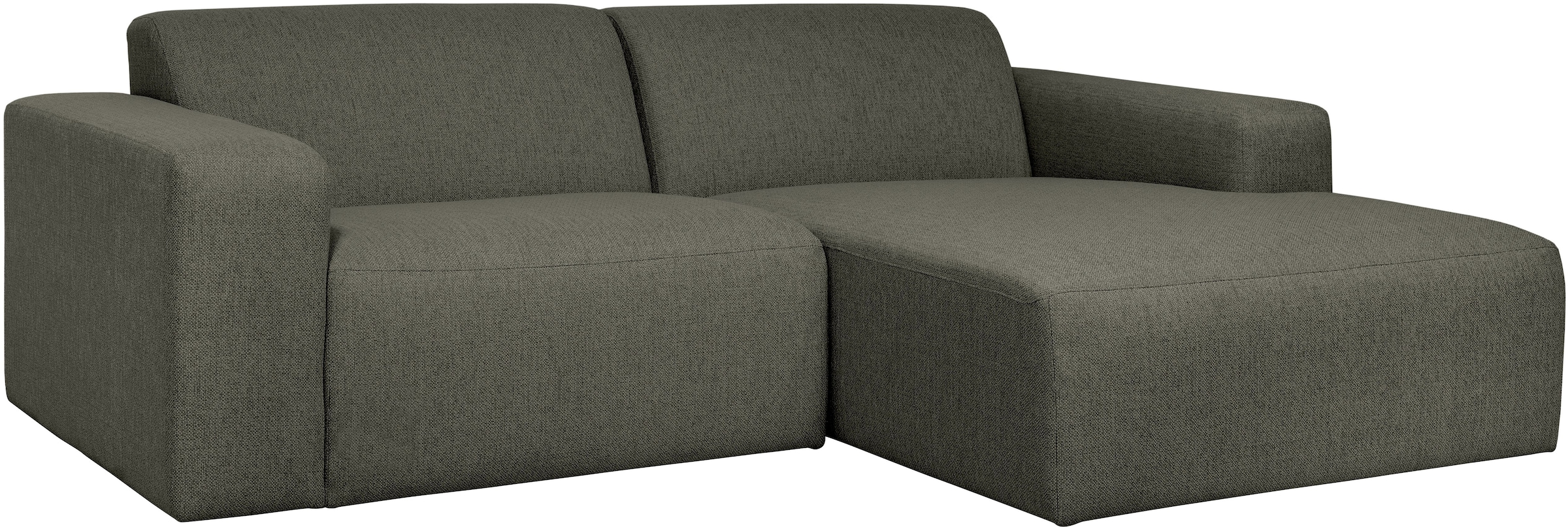 INOSIGN Ecksofa »Koa,228cm, L-Form, Modulsofa, Webstoff, Cord«, Designsofa, weicher Lounge-Sitzkomfort, Welleunterfederung, bodentief