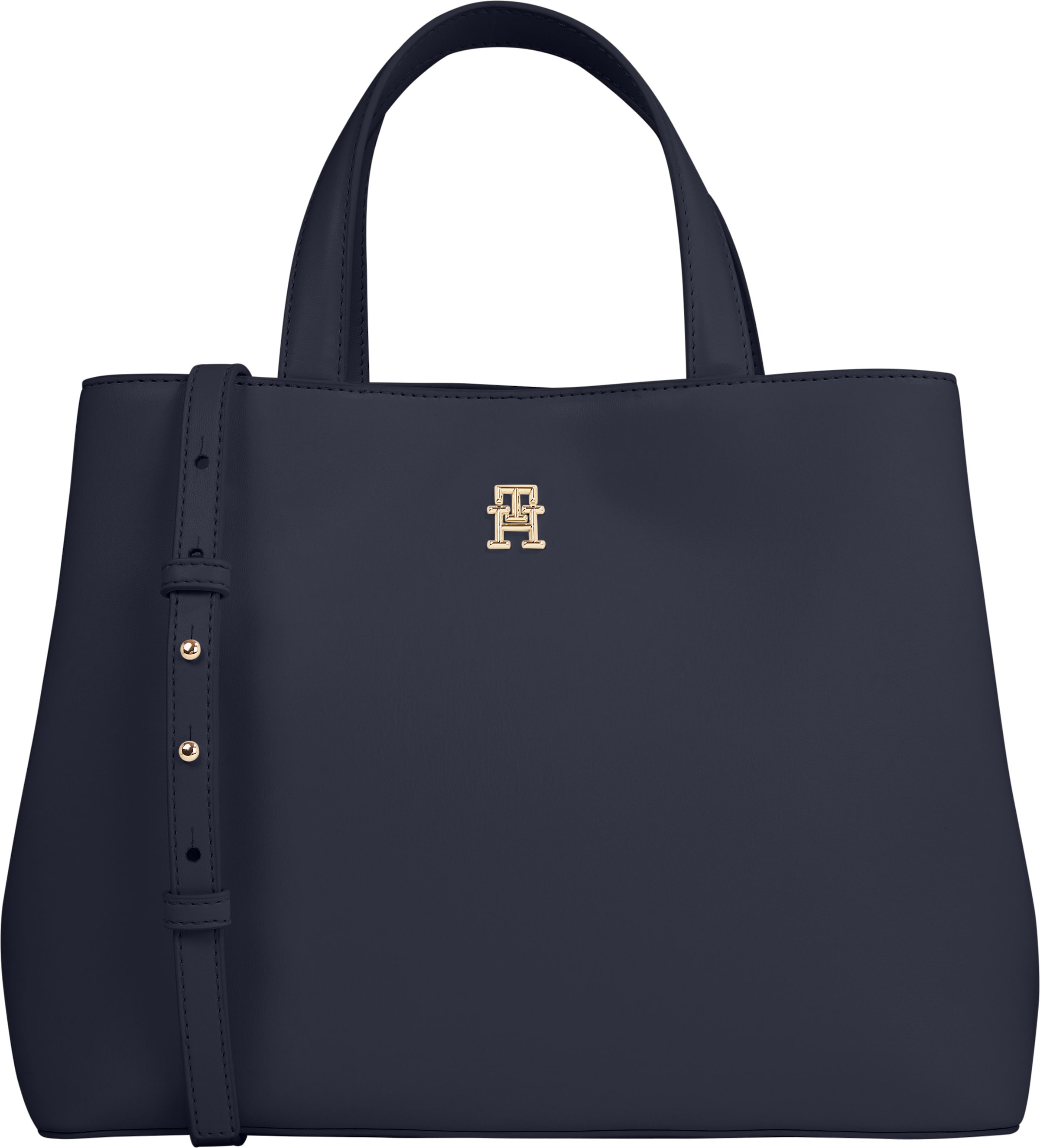 Tommy Hilfiger Henkeltasche "TH SPRING CHIC SATCHEL", Handtasche Damen Tasche Damen Schultertasche Henkeltasche