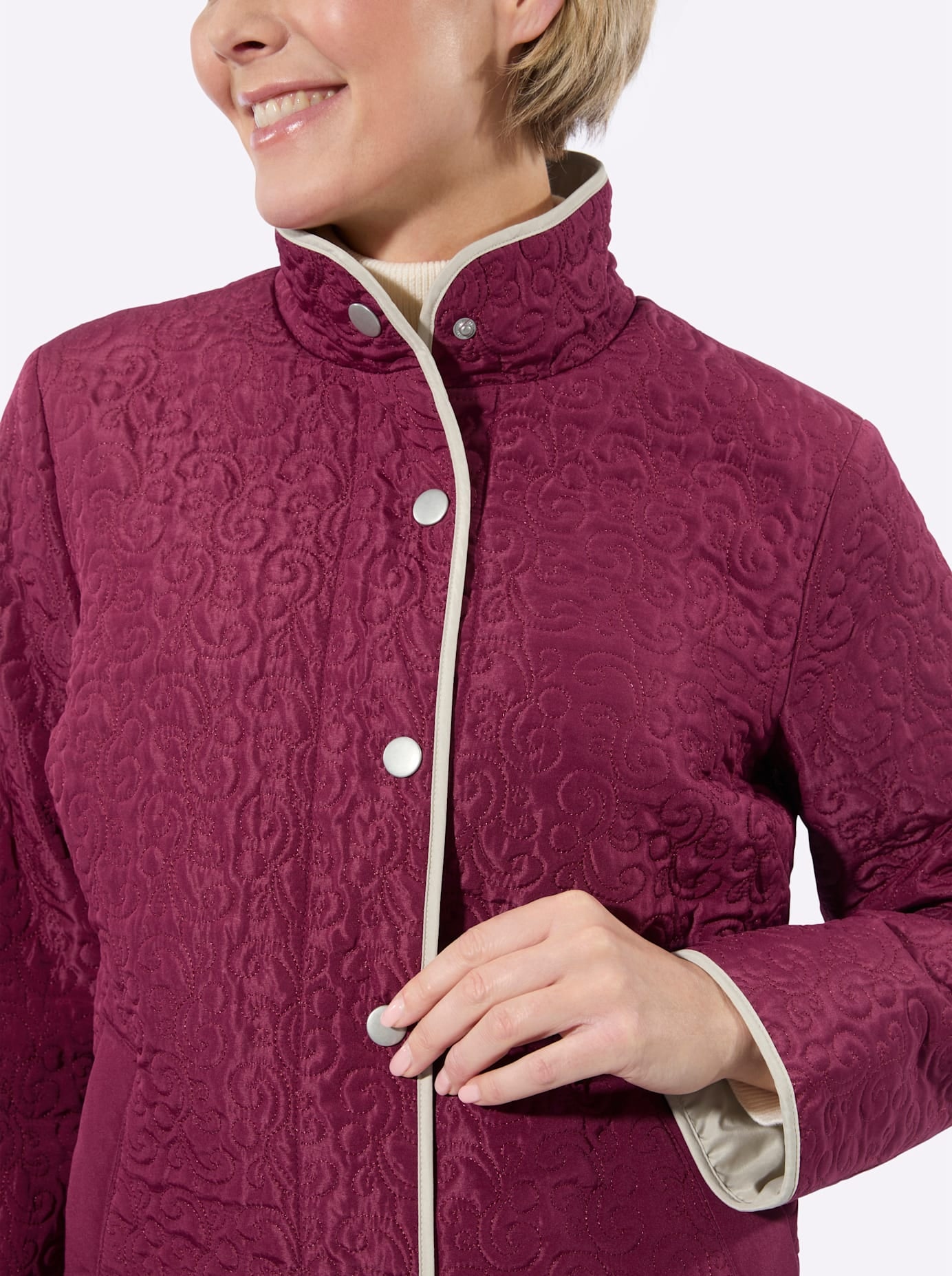 Classic Basics Steppjacke ohne Kapuze
