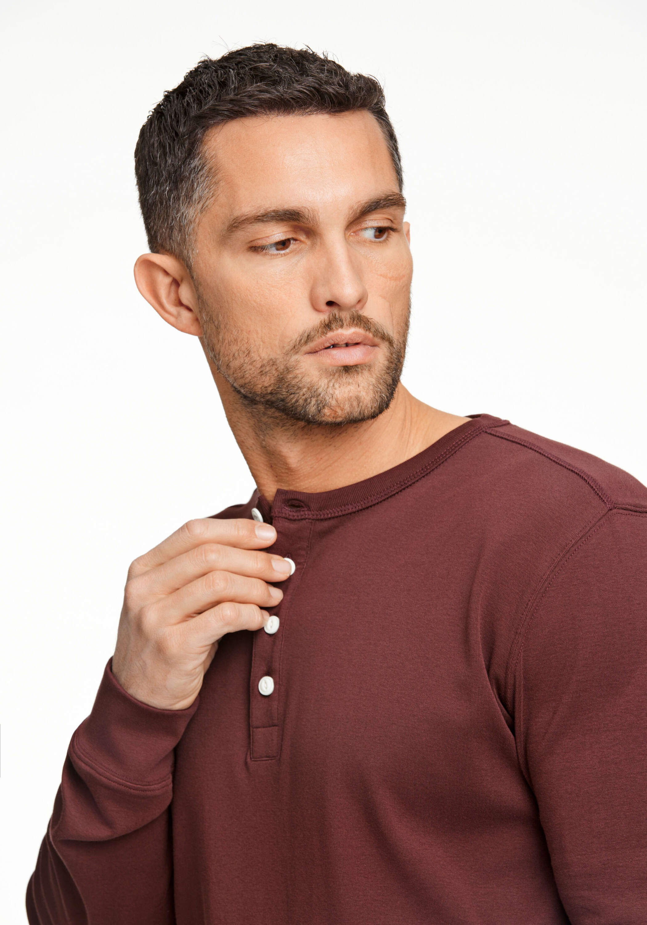 Thumbnail - LINDBERGH Henleyshirt "Lindbergh Henley Shirt"