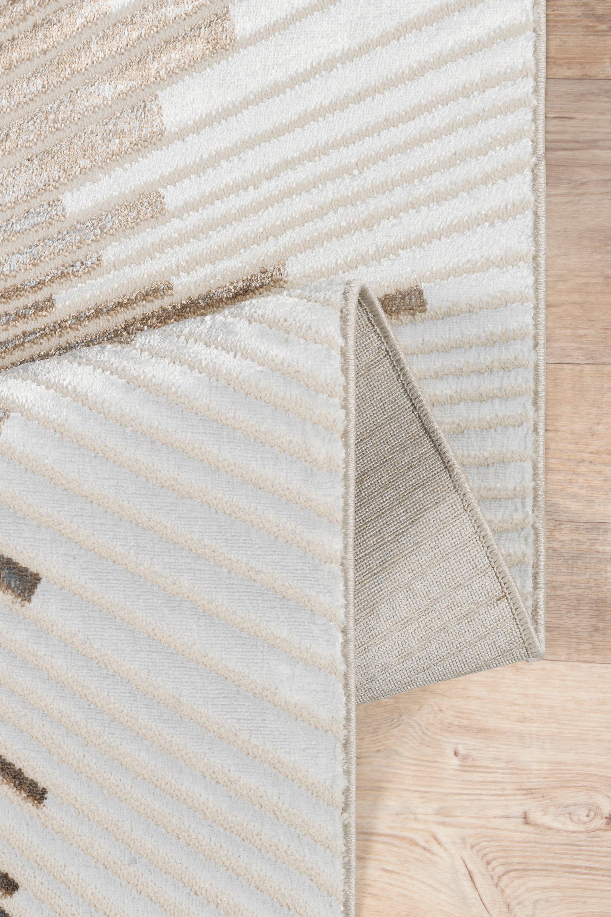 Leonique Teppich »Elora«, rechteckig, leichtem Glanz, BAUR | mit kaufen Hoch Struktur Kurzflor, Tief