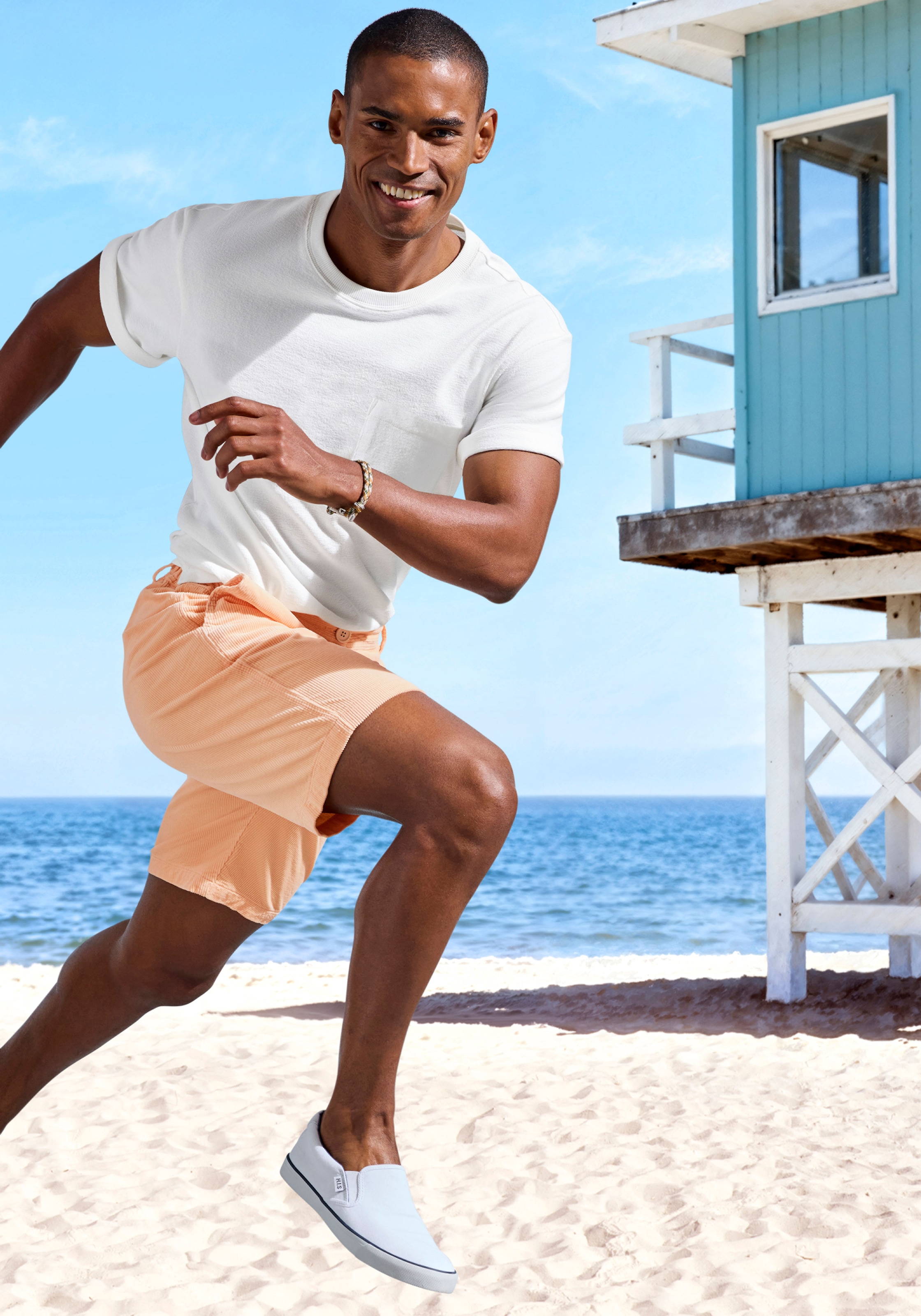 H.I.S Shorts »sommerliche Bermuda, Cordhose«