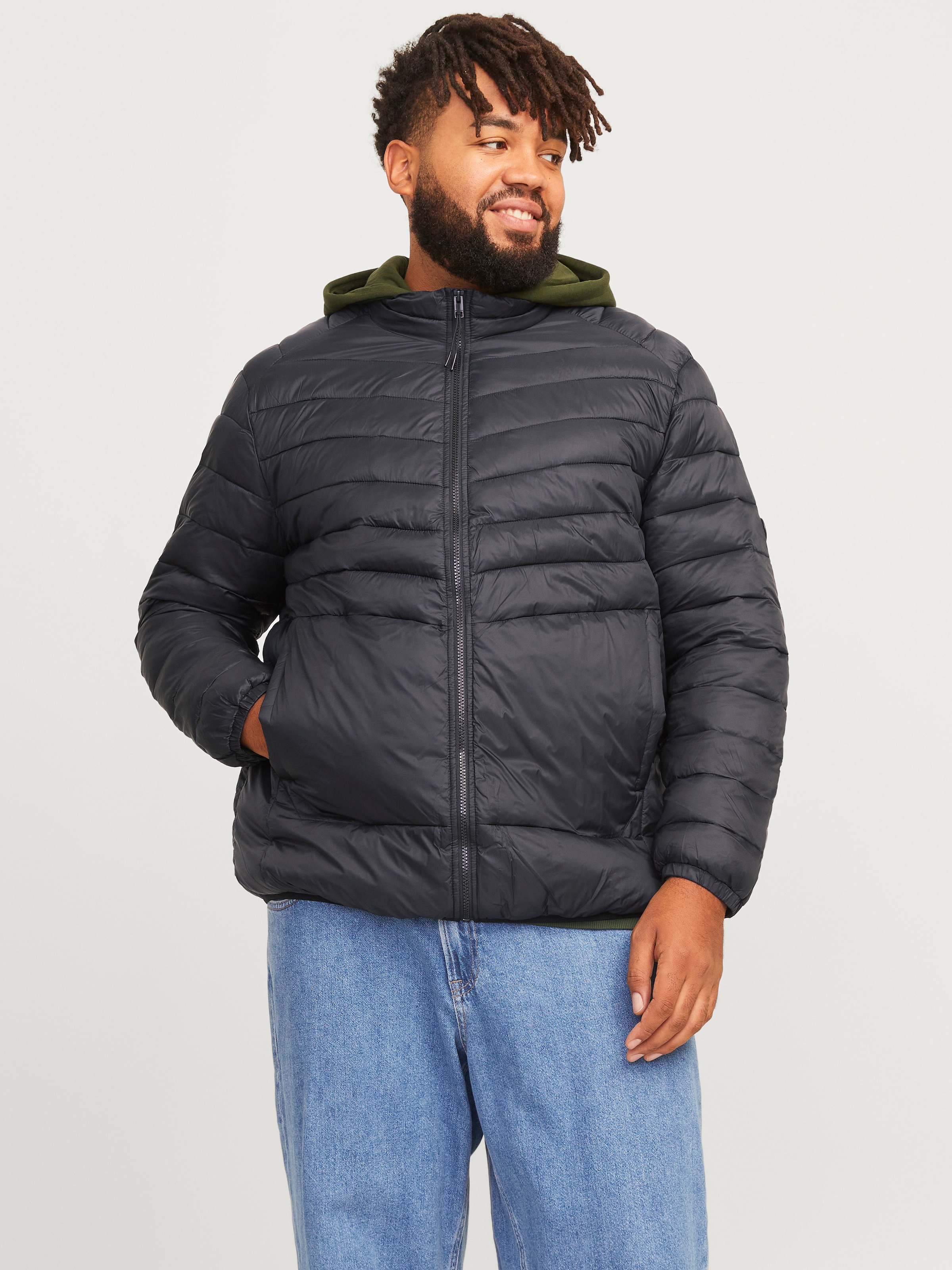 Steppjacke »JJESPRINT PUFFER COLLAR NOOS PLS«