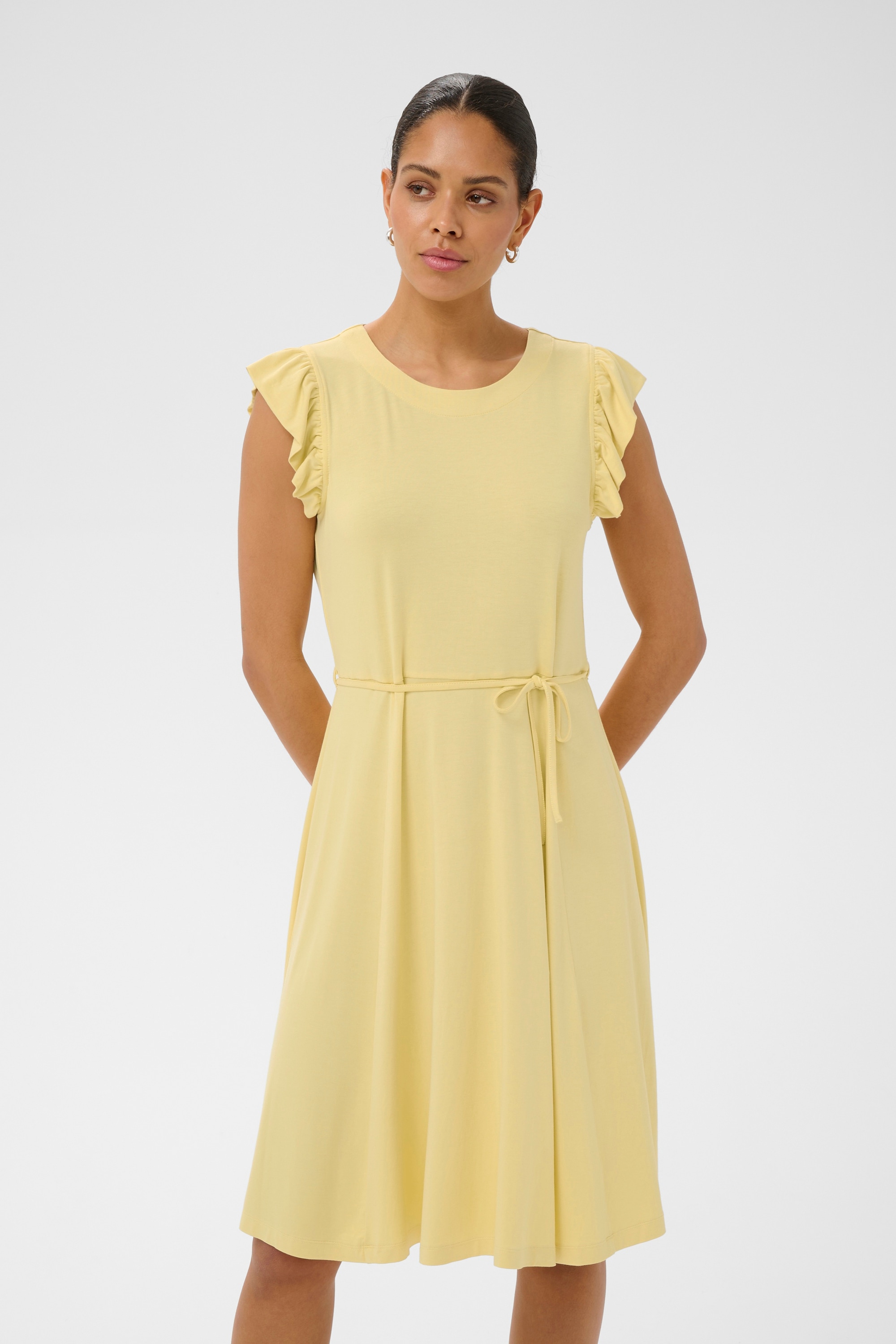 KAFFE Midikleid »Damen Kleid KAbella«