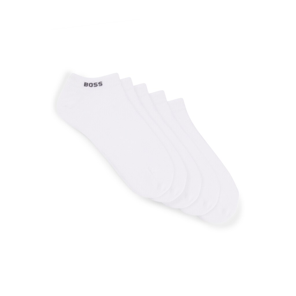 BOSS Sneakersocken »5P AS Logo CC W«, (Packung, 5 Paar, 5er)