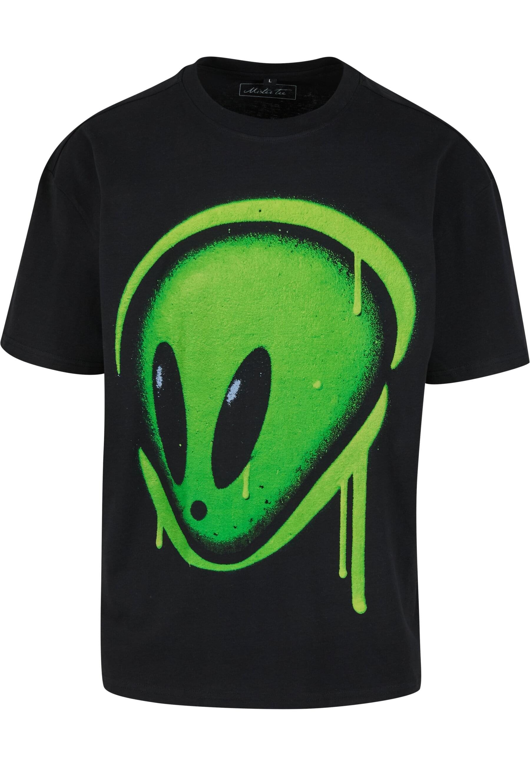 MisterTee T-Shirt "MisterTee Dripping Alien Head Oversize Tee" 1 Stk. tlg. günstig online kaufen