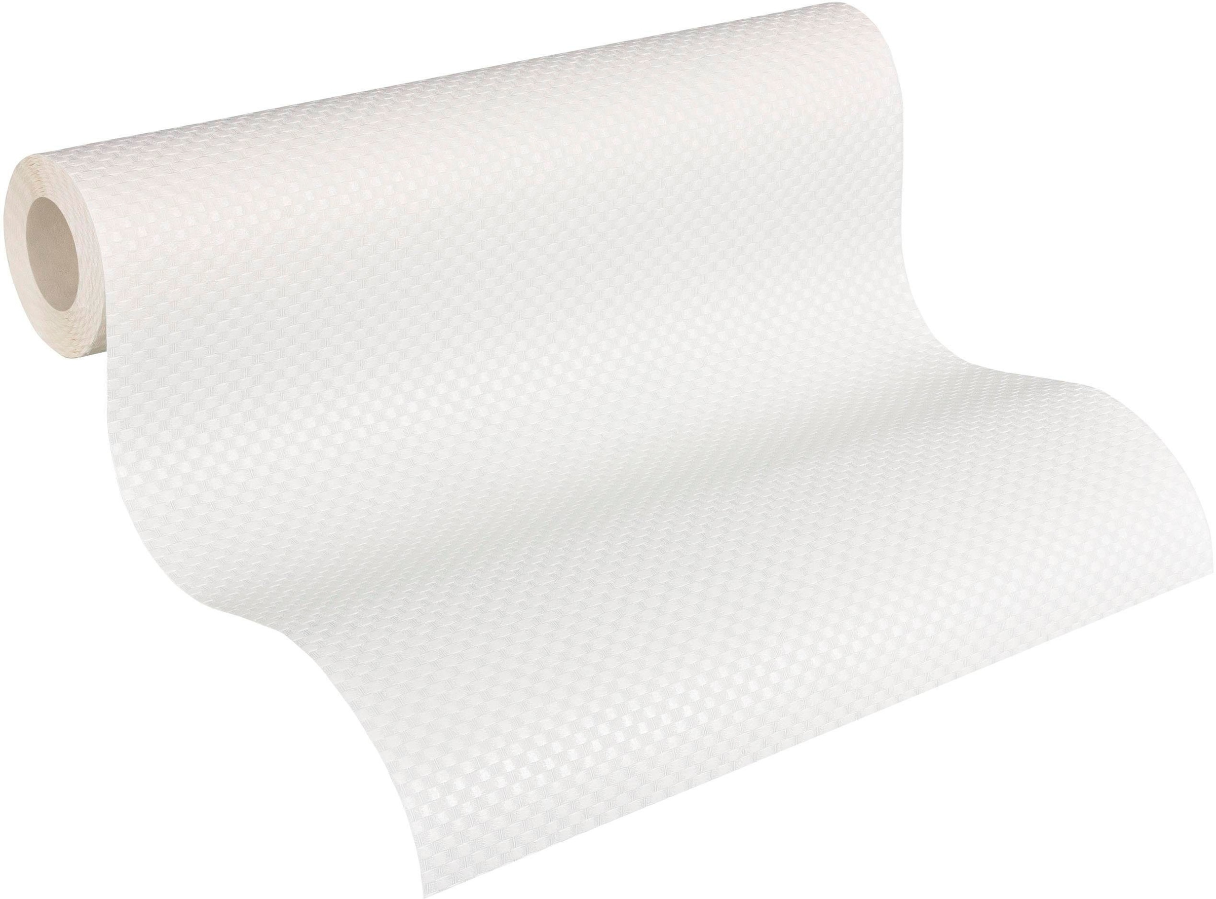 A.S. Création Vliestapete »Meistervlies« einfarbig | uni | unifarben strukturiert Tapete einfarbig Überstreichbar Tapeten Wohnzimmer Schlafzimmer Design