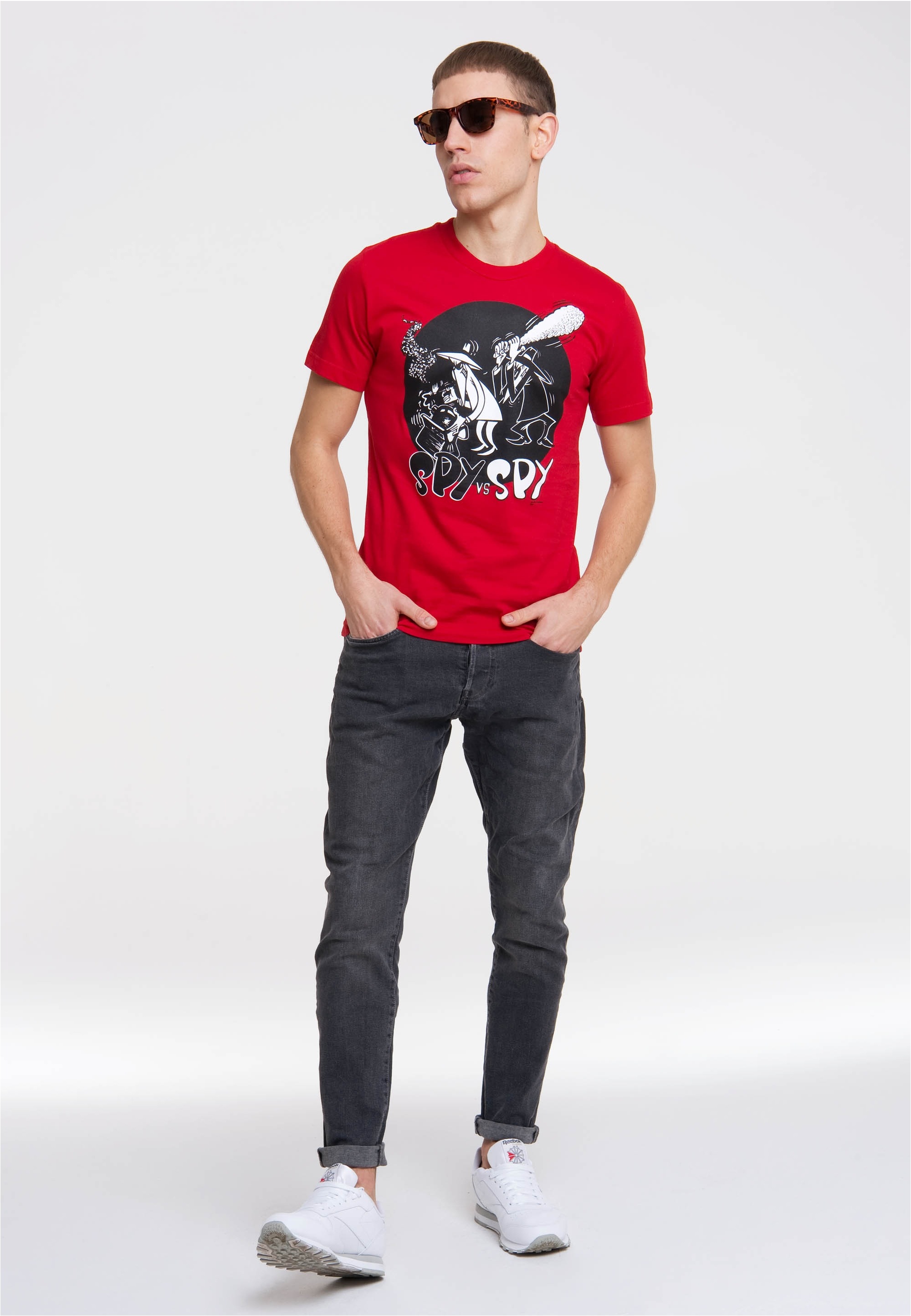 LOGOSHIRT T-Shirt "Mad - Spy vs Spy - Club", mit Spy vs Spy-Print günstig online kaufen