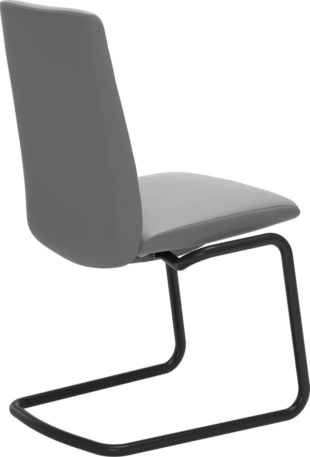 Stressless® Polsterstuhl »Laurel«, Leder BATICK, Low Back, Größe M, mit Beinen aus Stahl in Schwarz matt
