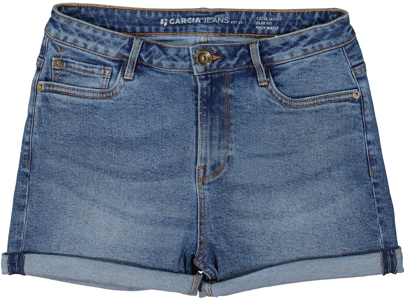 Garcia Bermudas »Celia« In leichtem Used-Look