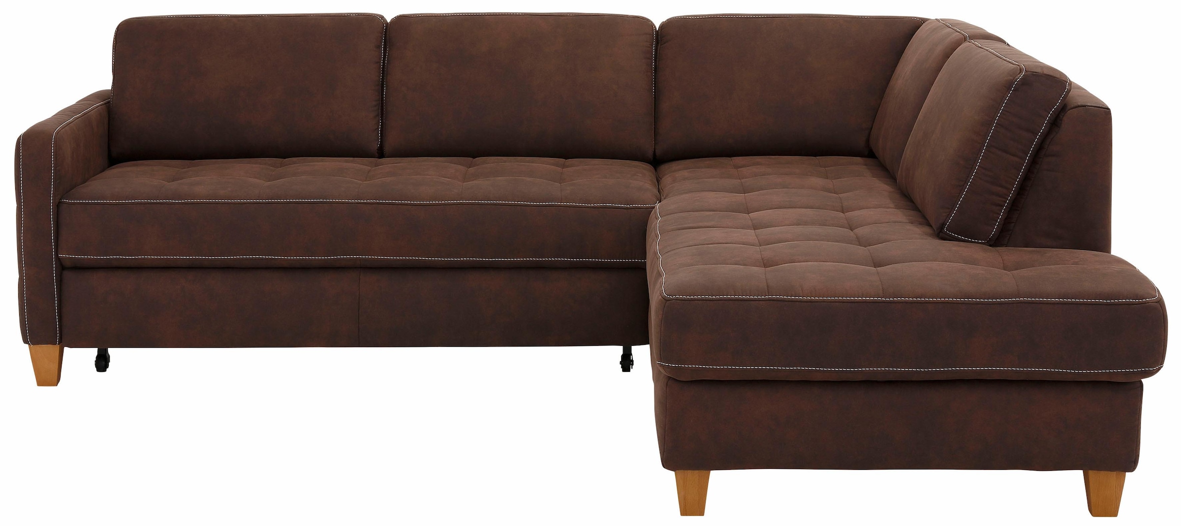Home affaire Ecksofa »Earl L-Form«, wahlweise auch mit Bettfunktion oder Bettfunktion mit Bettkasten