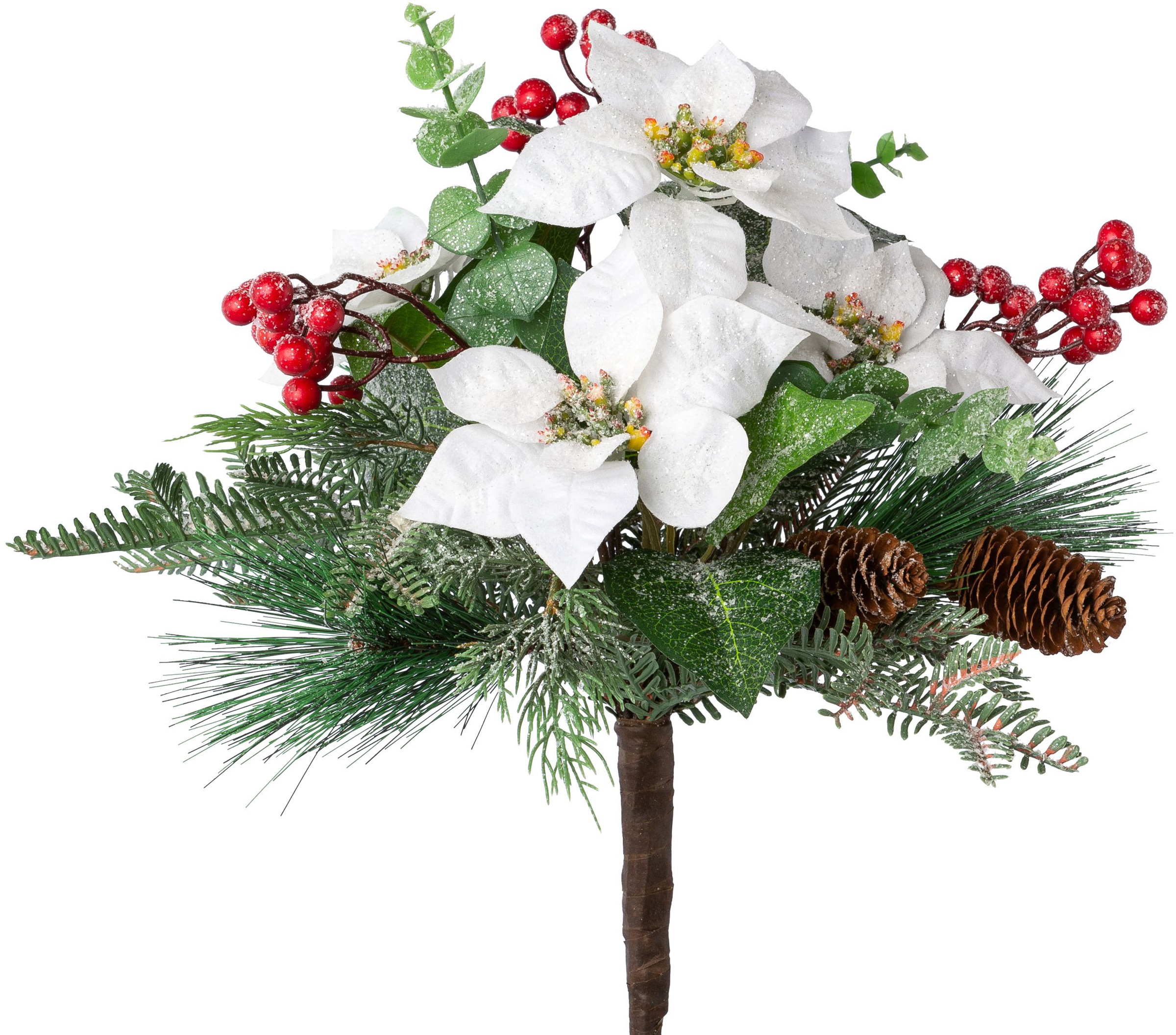 Creativ green Winterliche Kunstpflanze »Weihnachtsde...