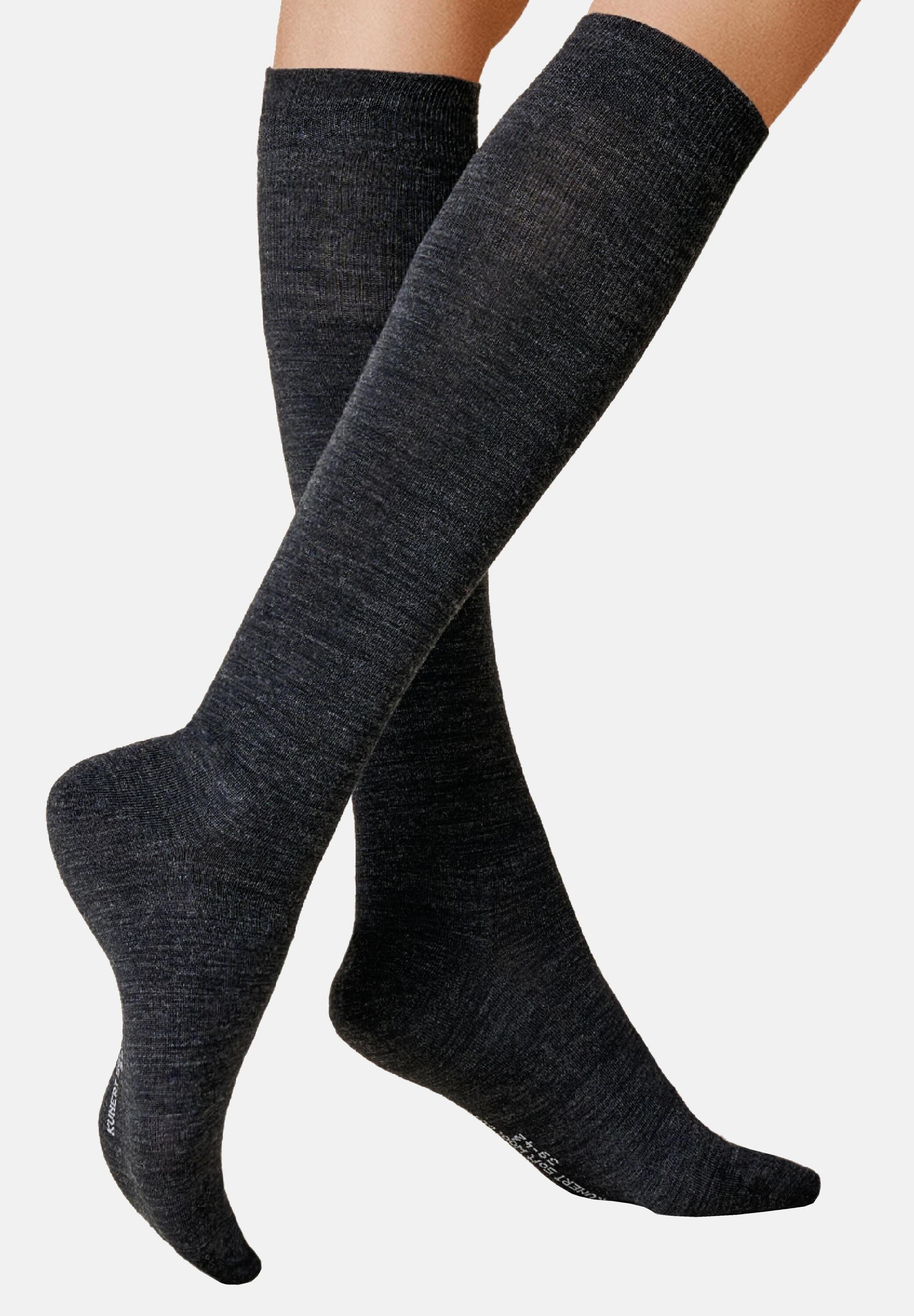 KUNERT Kniestrümpfe »Kniestrumpf Soft Wool Cotton«