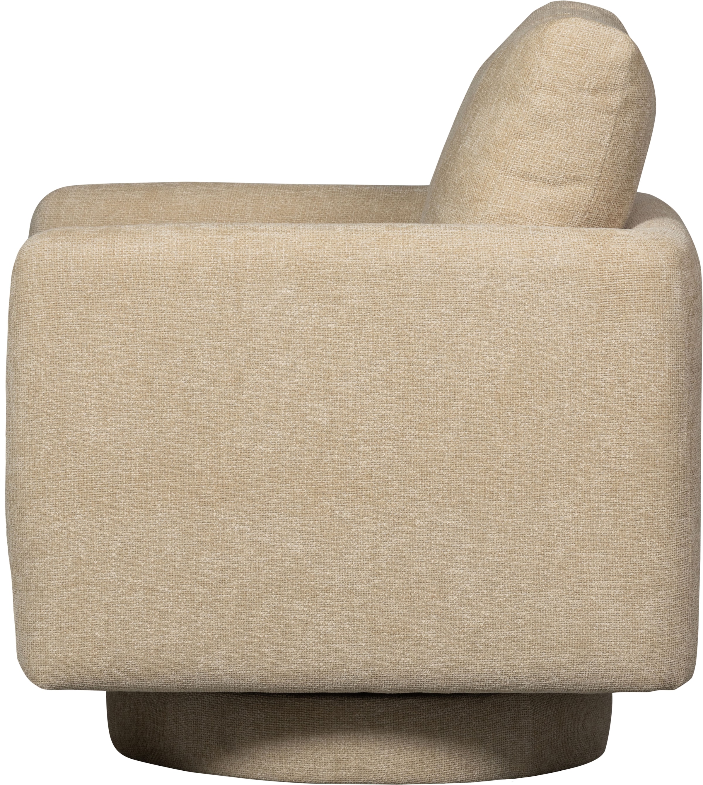 WOOOD Drehsessel »Oscar«, mit weichem Chenille-Bezug, Breite 78 cm
