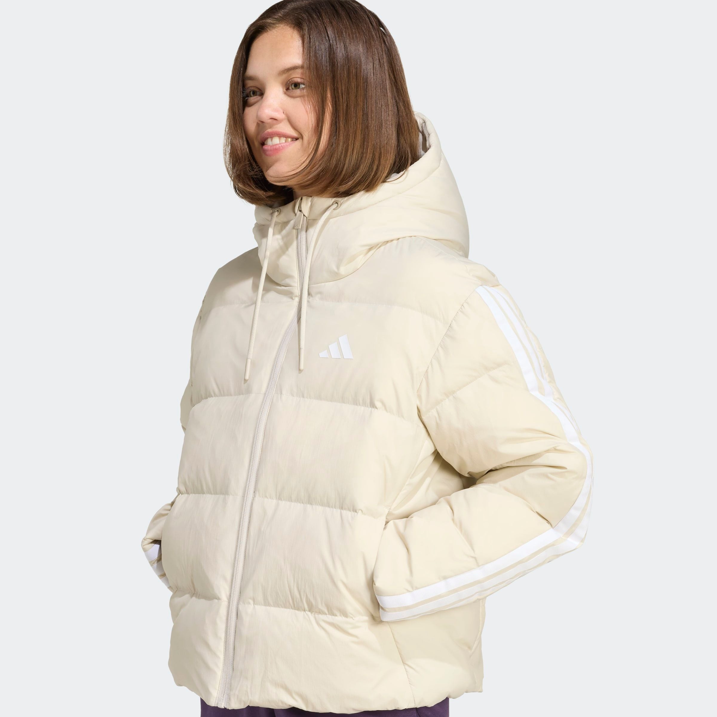 adidas Sportswear Outdoorjacke »W ESS 3S P D HO«