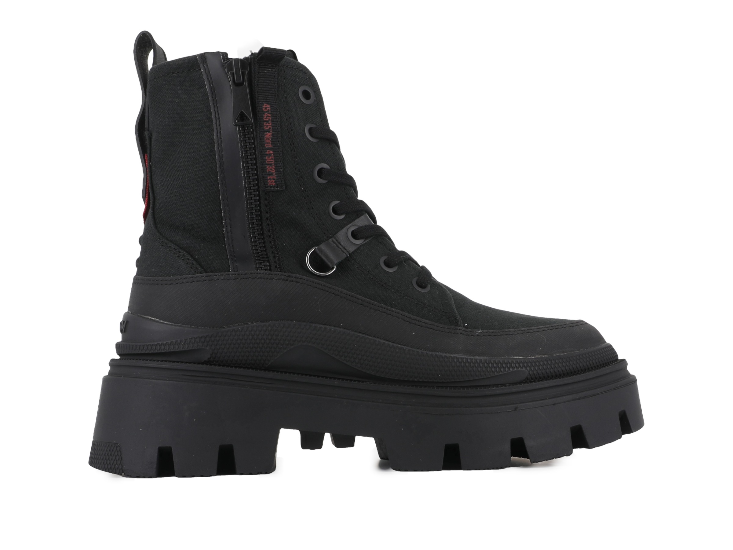 Palladium Schnürboots "PALLASQUAD ZIP TX", Chunky Boots, Schnürstiefel mit günstig online kaufen