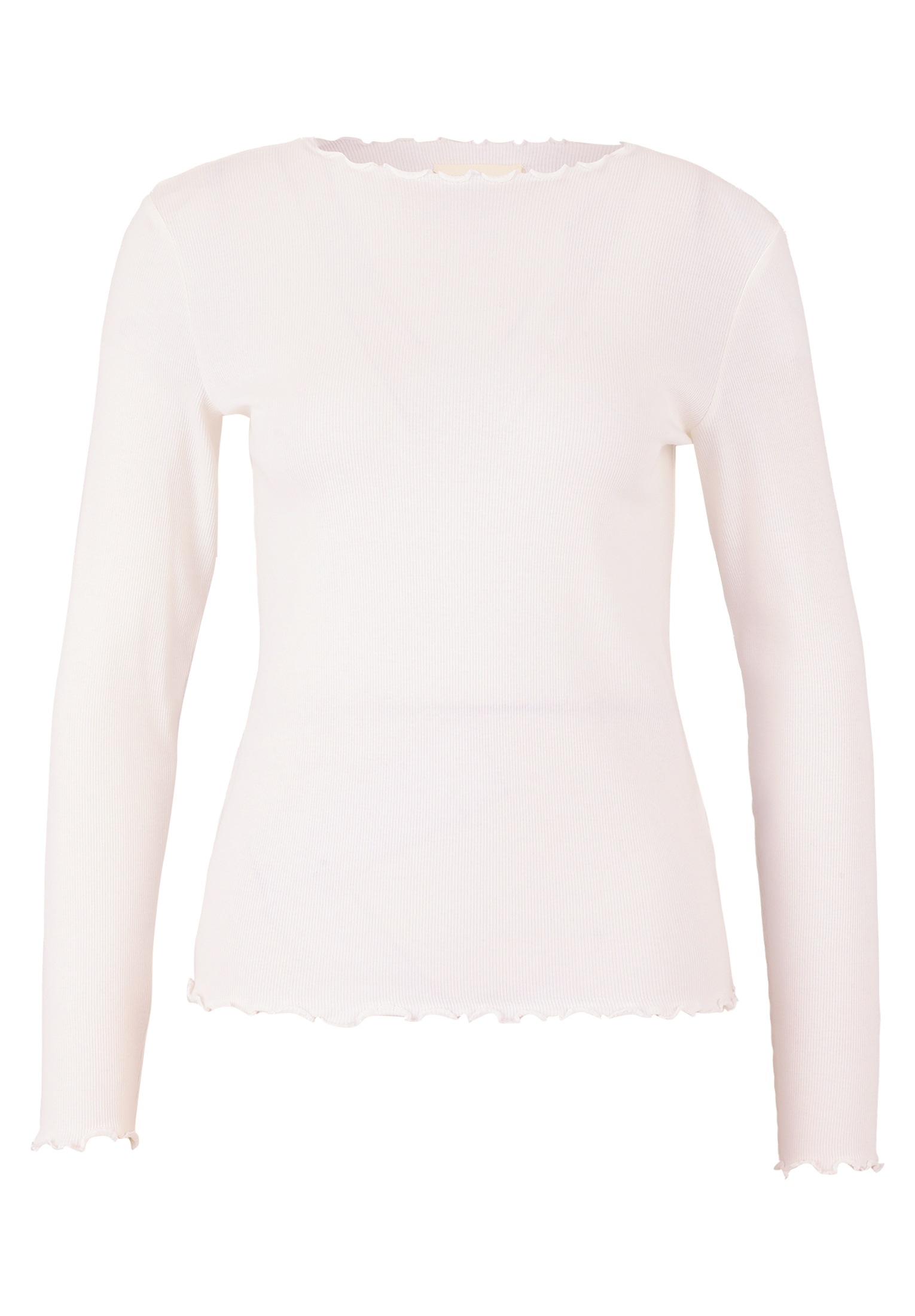 Cartoon Kurzarmshirt "Damen Langarm-Shirt mit Kragen", 1 Stk. günstig online kaufen