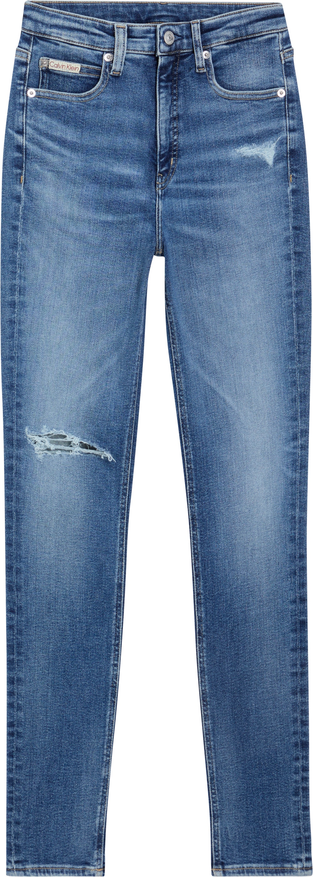 Calvin Klein Jeans Skinny-fit-Jeans »HIGH RISE SKINNY«, mit Rissen