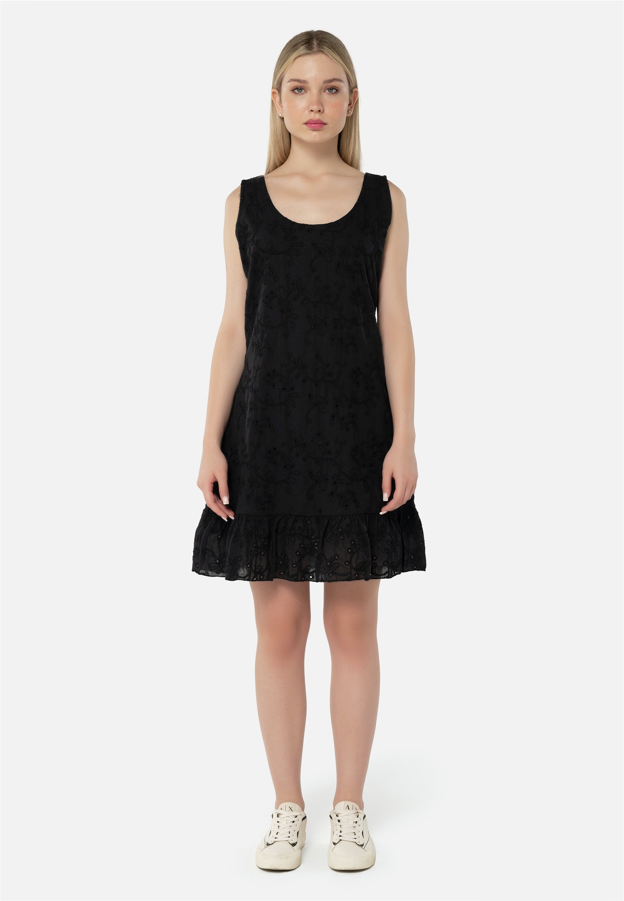 freshlions Jerseykleid "Avery", mit gerafftem Faltenrock günstig online kaufen