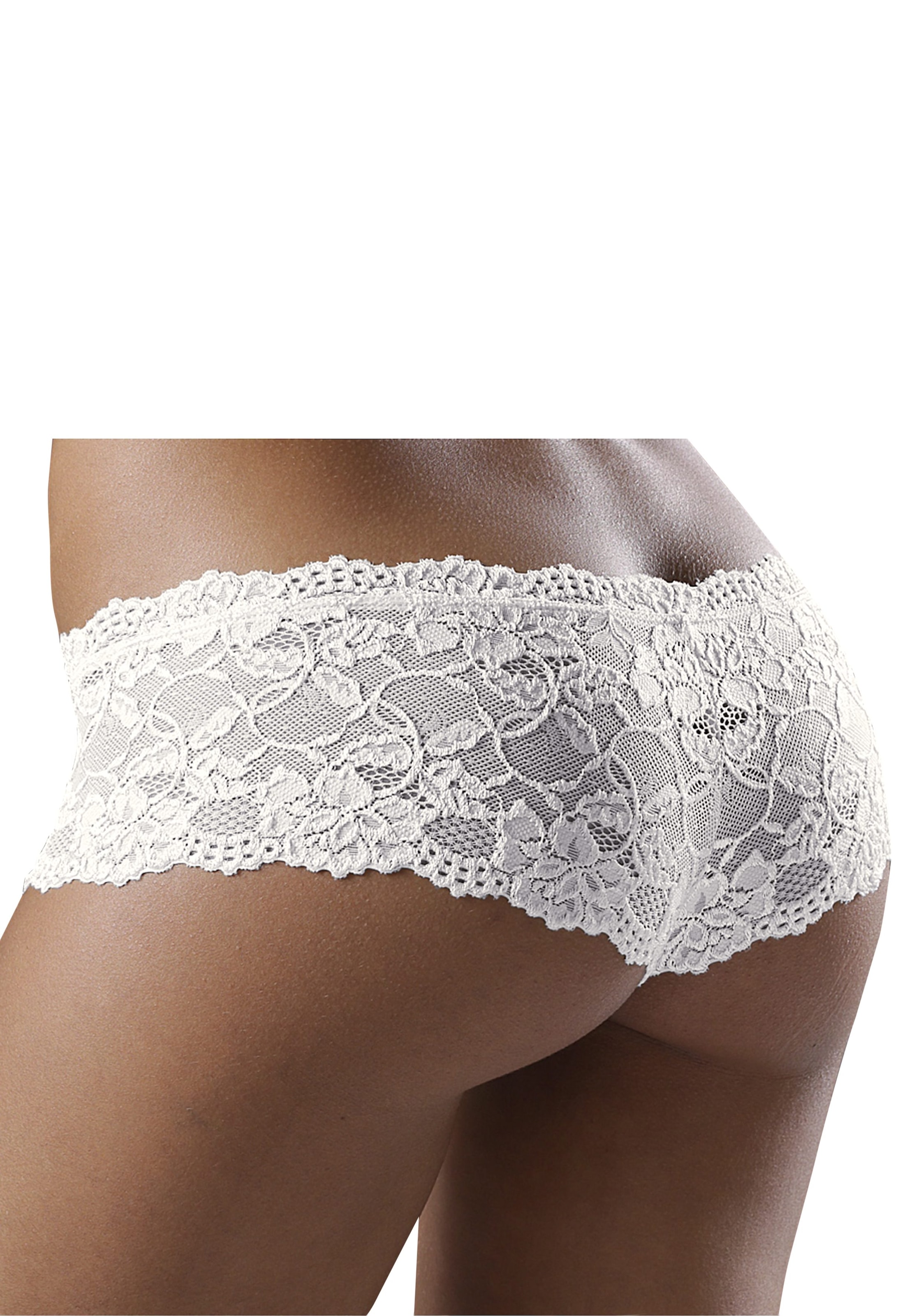 Vivance Panty, (Packung, 2 Stück), aus elastischer Spitze, sexy Dessous