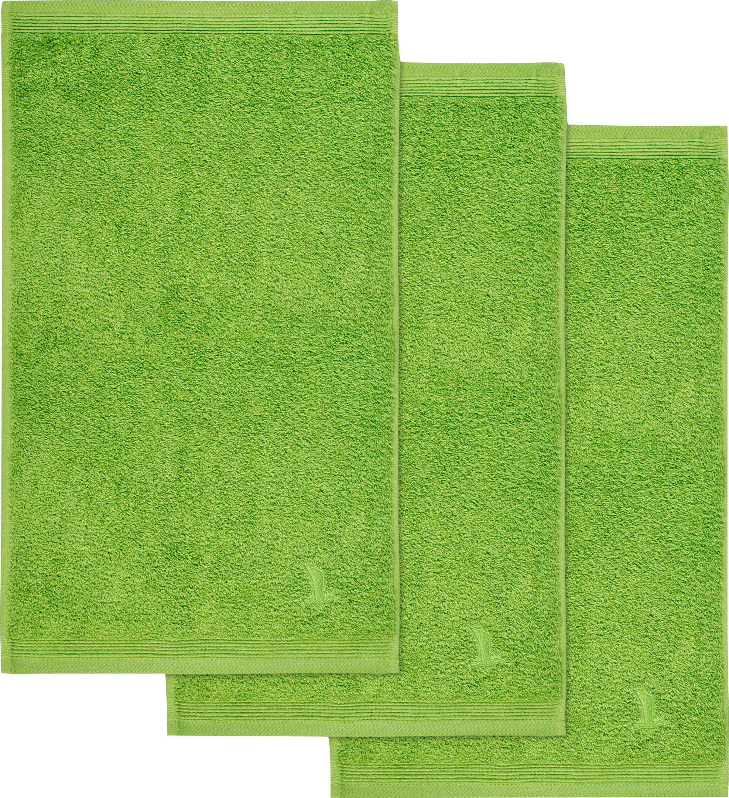 Möve Gästehandtücher "Superwuschel" Gästehandtücher Set mit Bordüre, 100% P günstig online kaufen