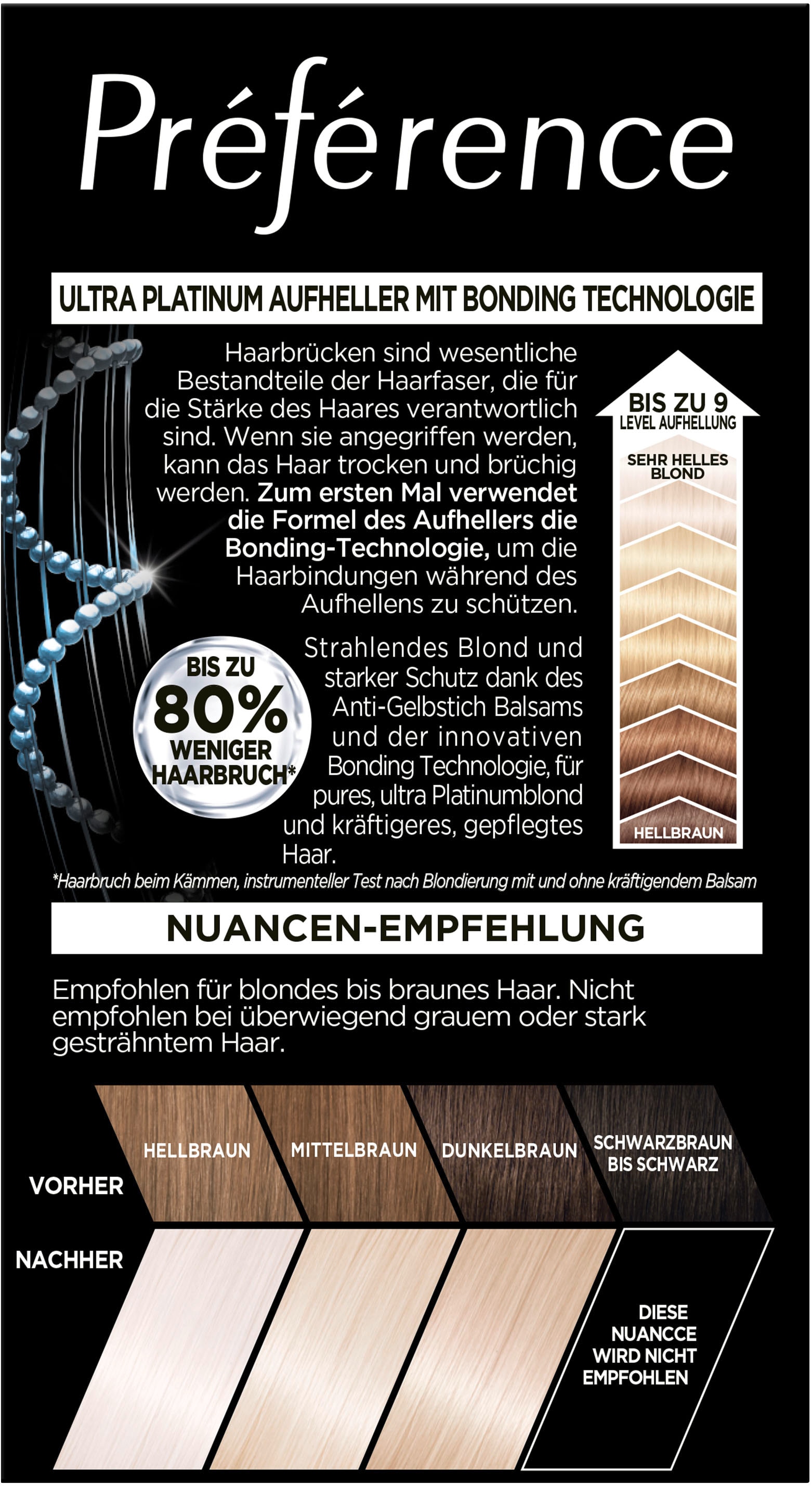 L'ORÉAL PARIS Coloration »Blondierung für helles Haar«, (Packung, 3 tlg.), mit pflegender Formel