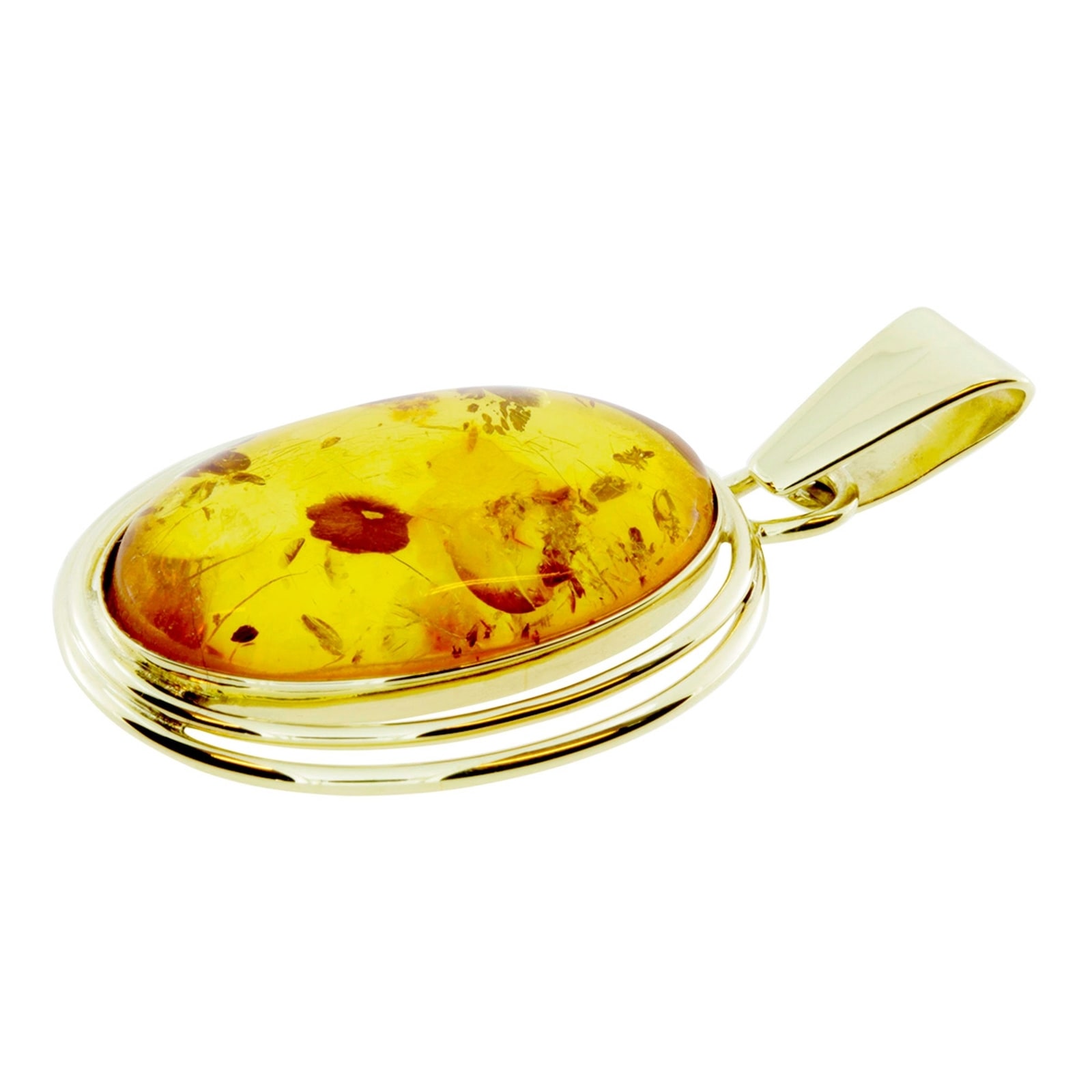 OSTSEE-SCHMUCK Kettenanhänger »- Luisa - Gold 333/000 - Bernstein«