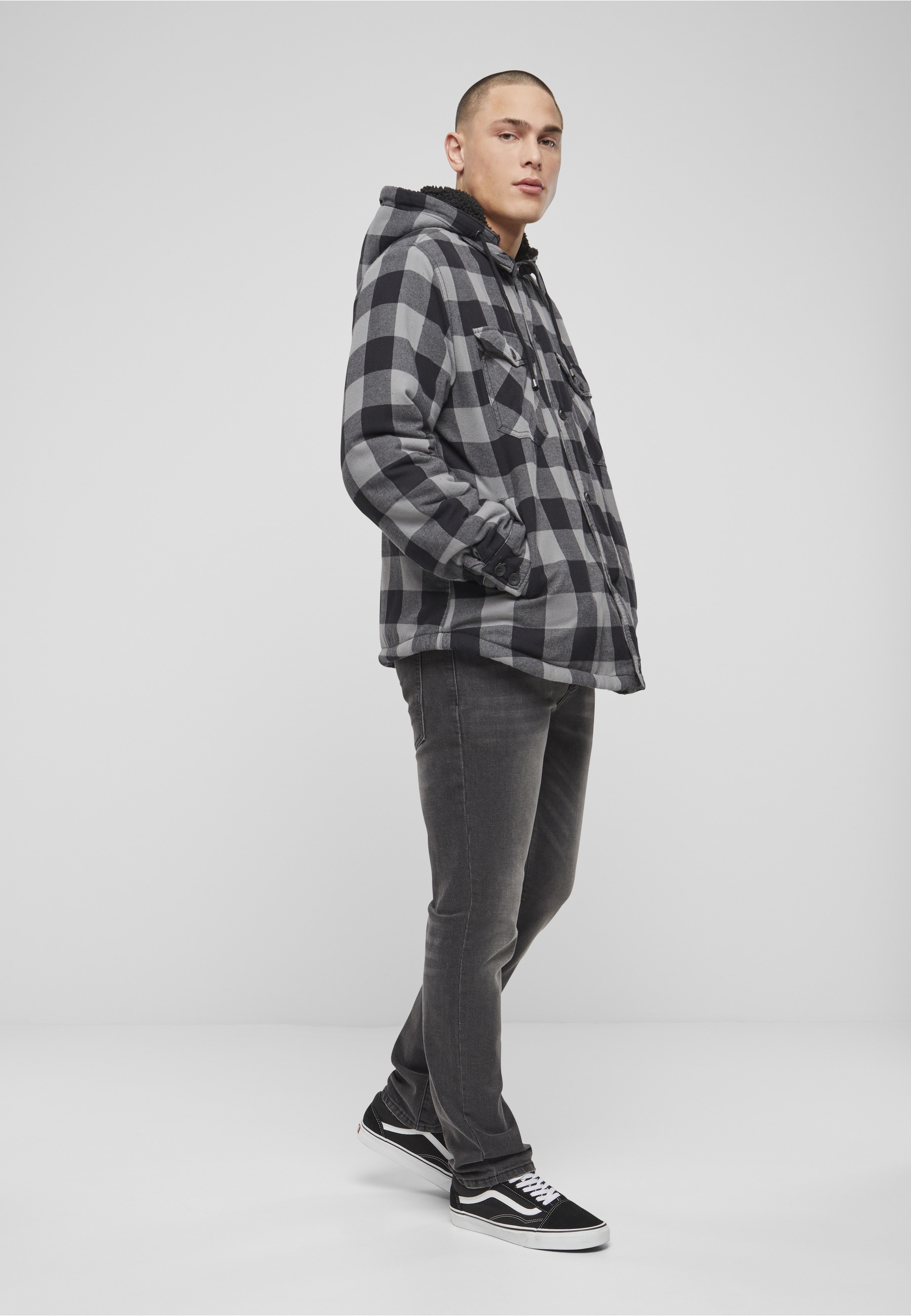 Brandit Anorak »Brandit Herren Lumberjacket Hooded« 1 Stk. tlg. mit Kapuze