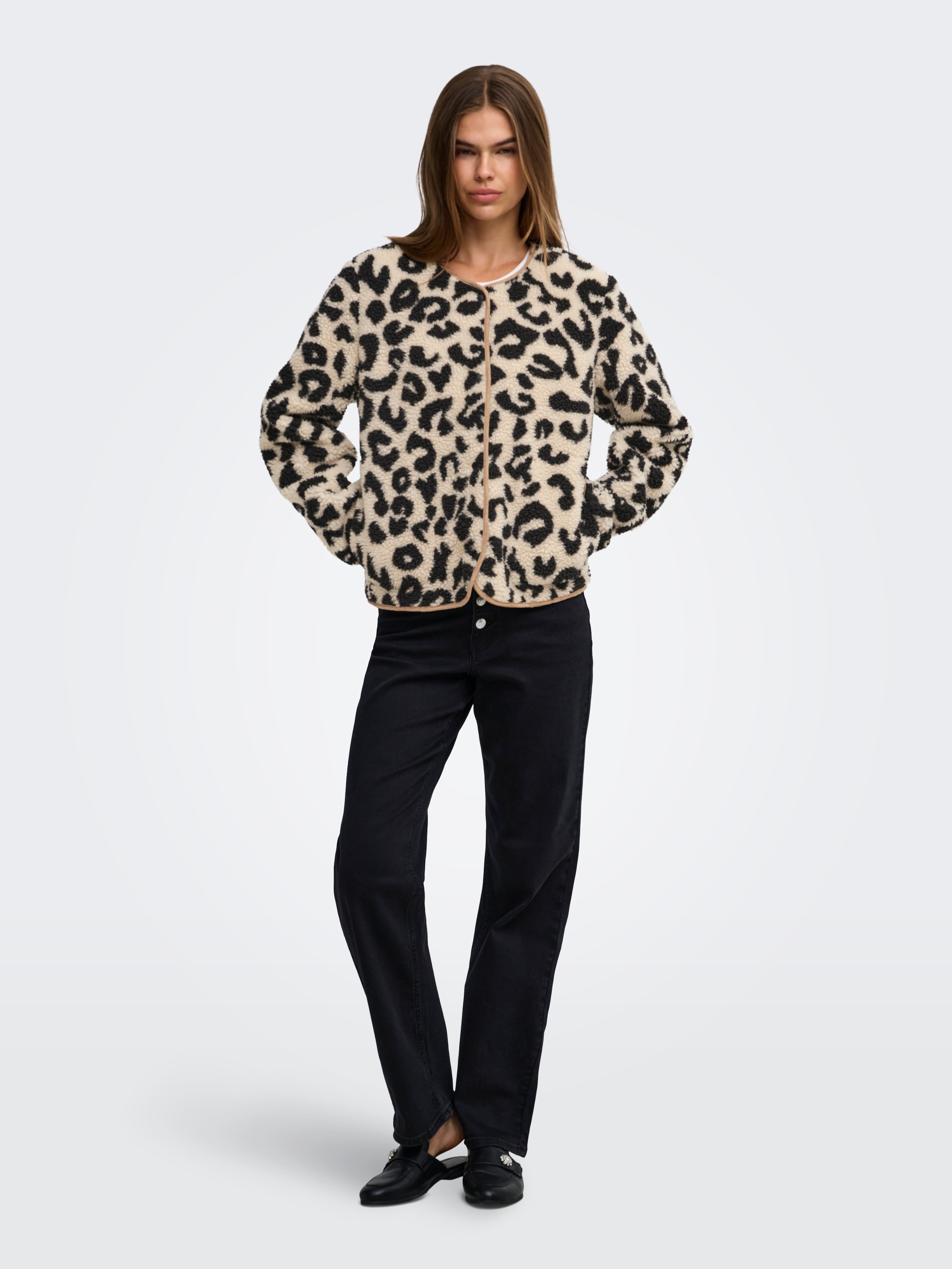 ONLY Plüschjacke »ONLLONA LIFE TEDDY JACKET CS OTW« Polyester