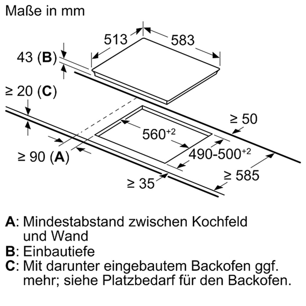 BOSCH Elektro-Herd-Set »HND411VS67«, mit Backwagen, 3D Heißluft