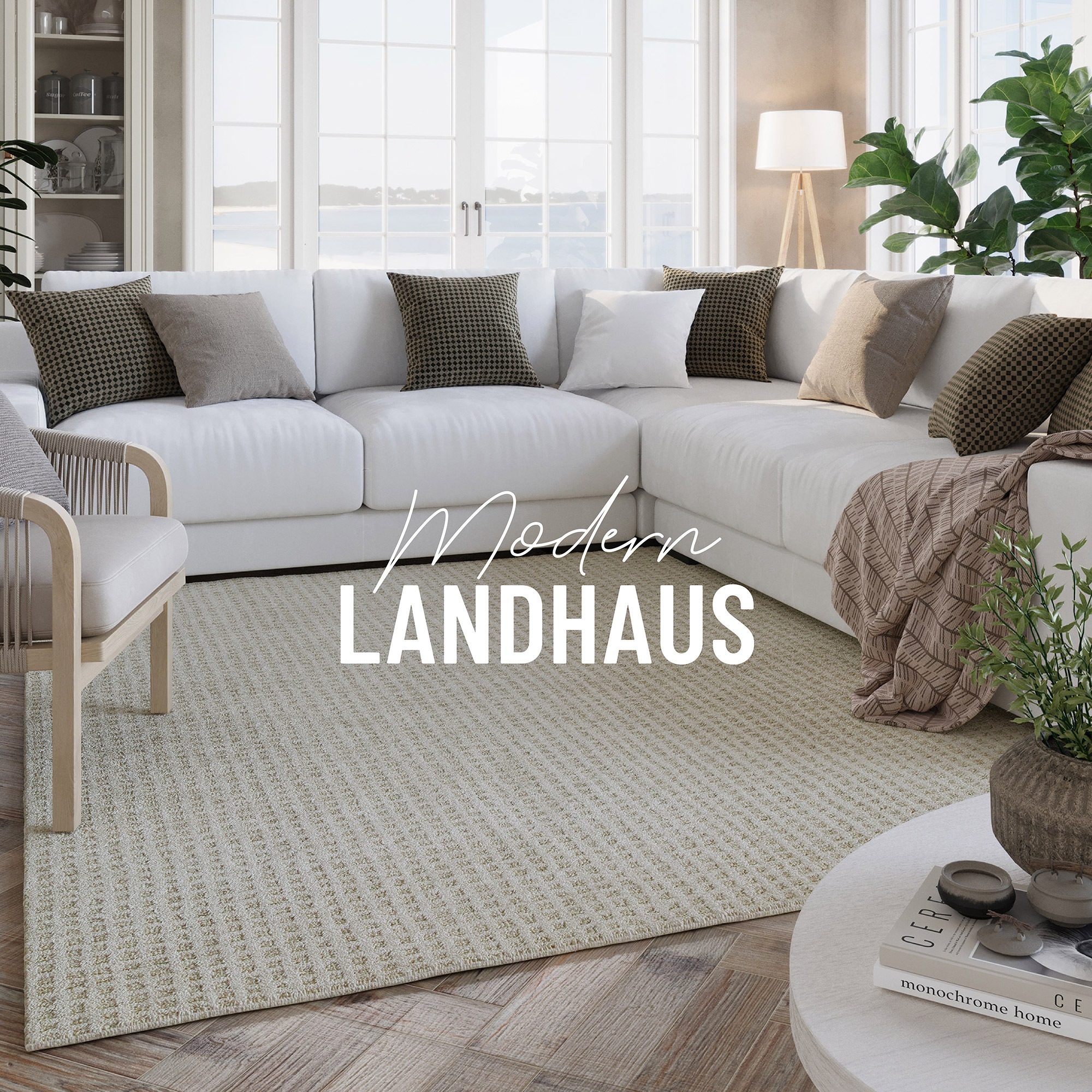 WECON HOME Hamptons THIRTY Runner Beige 40x60cm 3