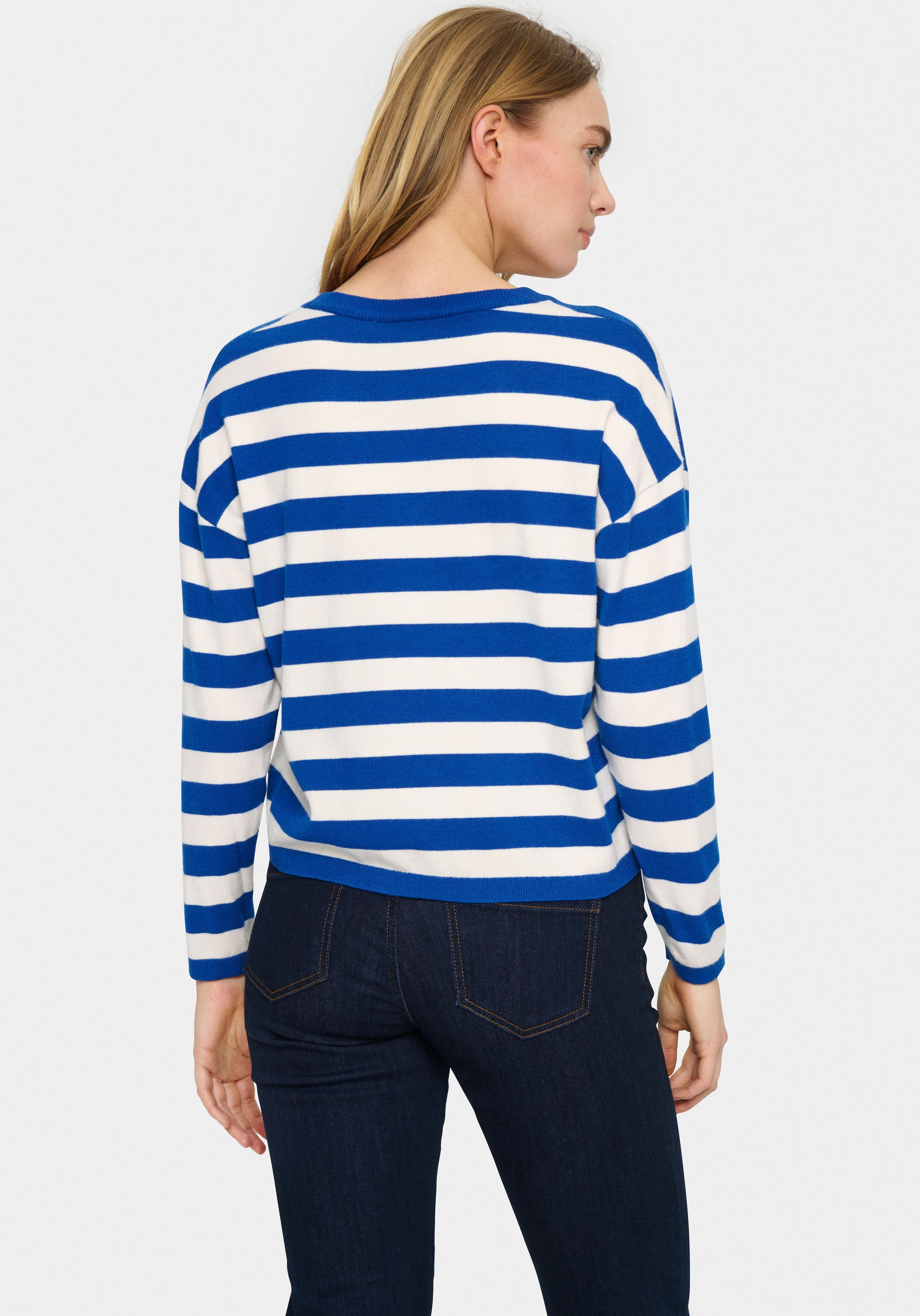 Saint Tropez Strickpullover »FikamSZ V-Neck Pullover«