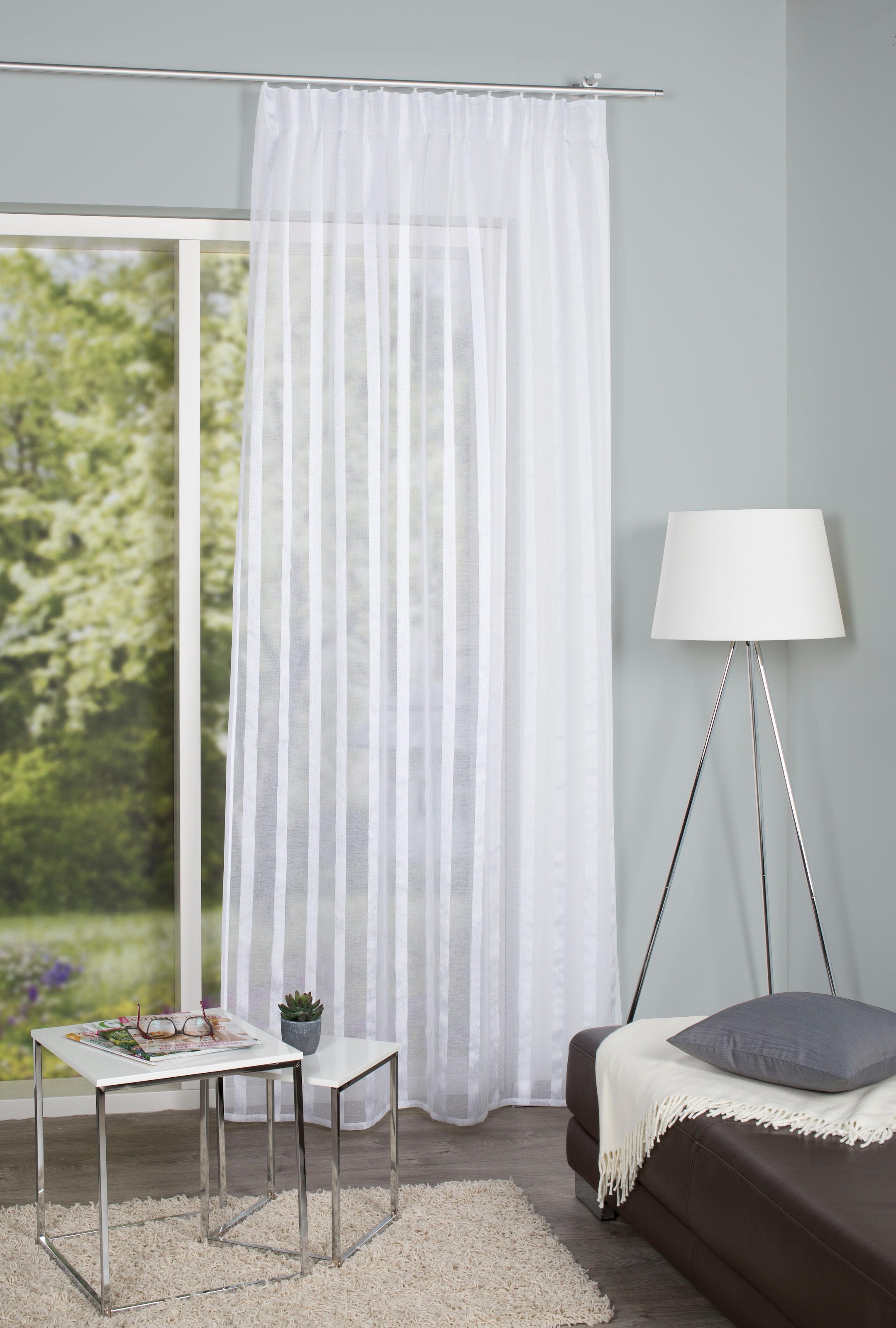 HOME WOHNIDEEN Gardine "EIKE" Multifunktionsband 1 Stk. tlg. HxB: 245x140, günstig online kaufen