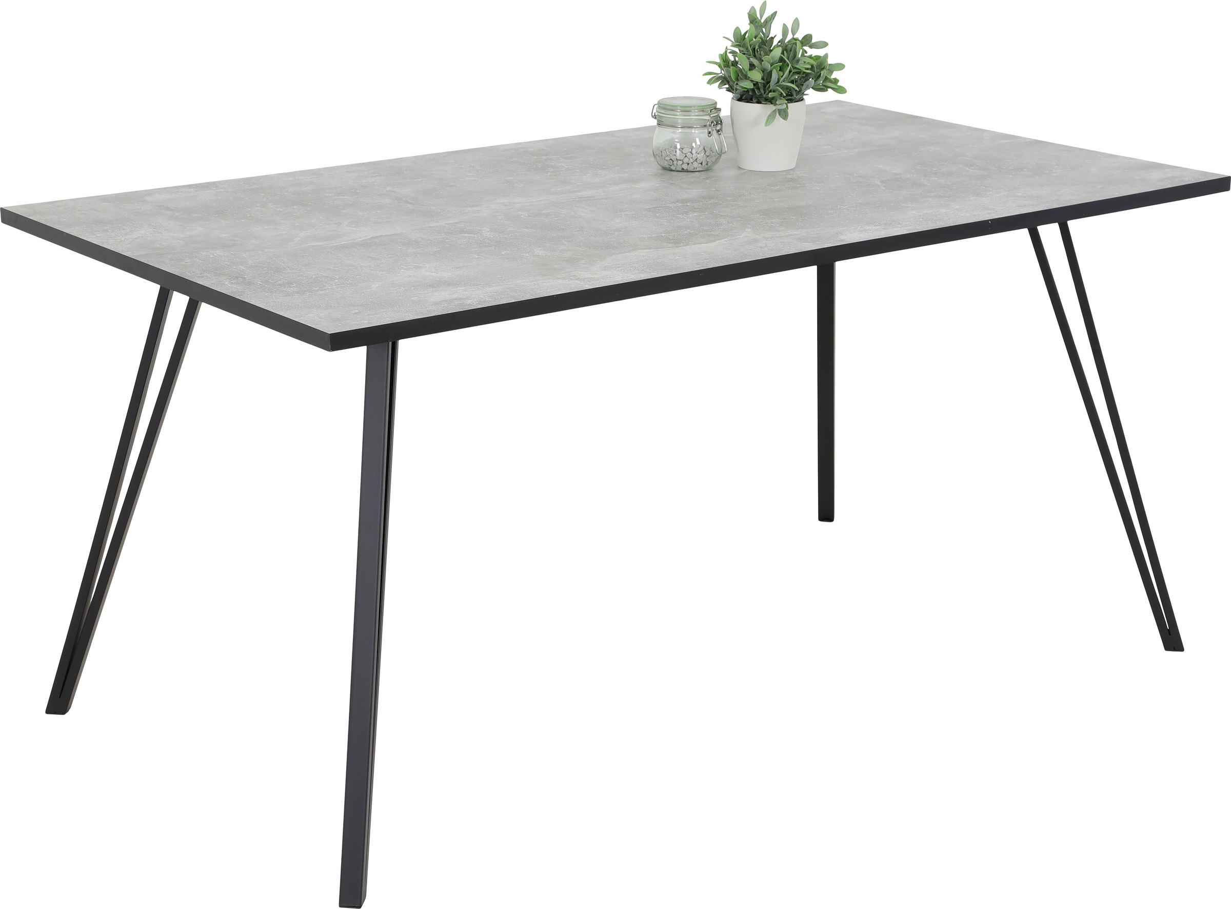 HELA Esstisch, Verschiedene Dekore, 160cm