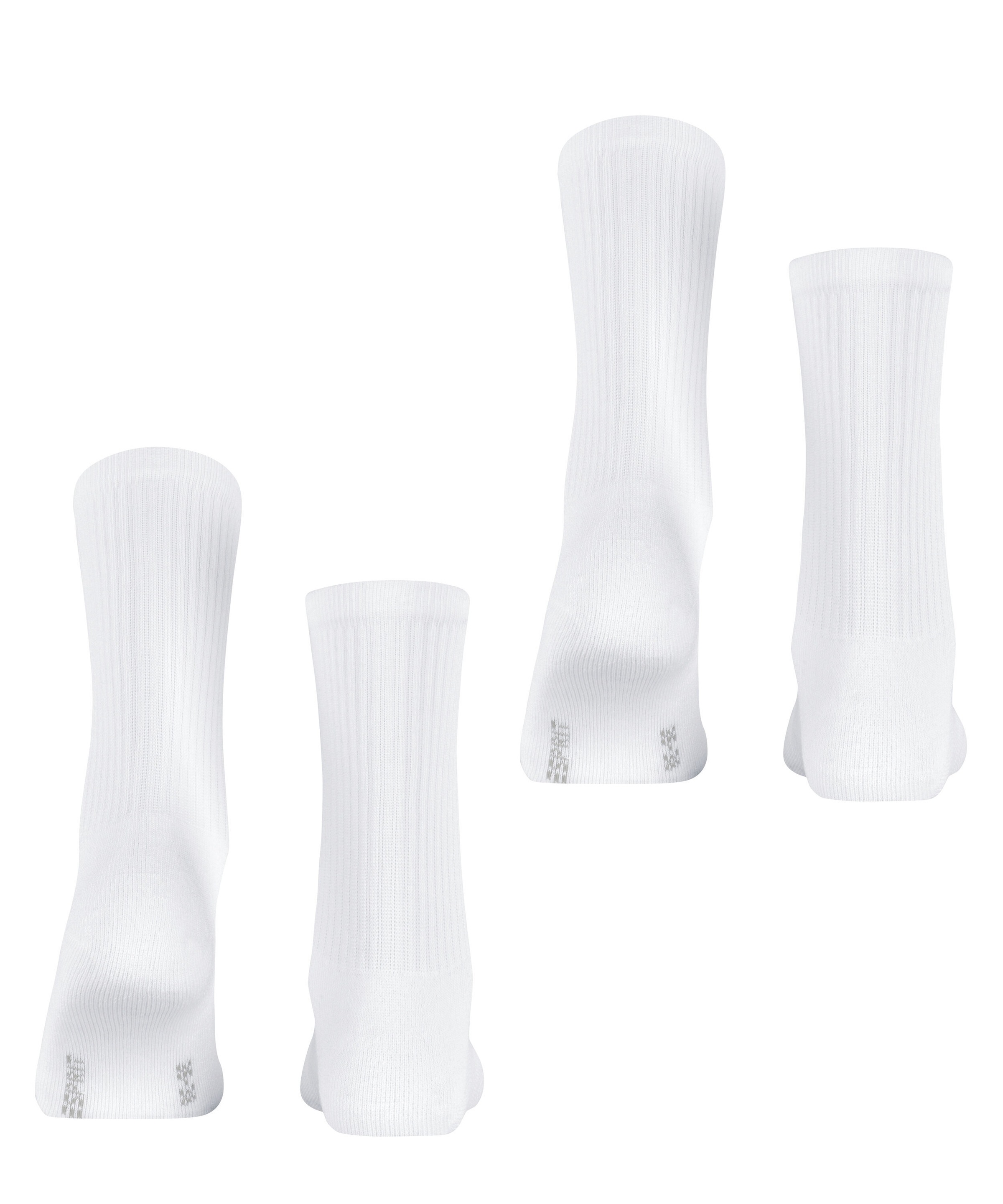 Esprit Socken »Basic Tennis« 2 Paar,  Rippenstruktur, schmales Bündchen, weiche Sohle