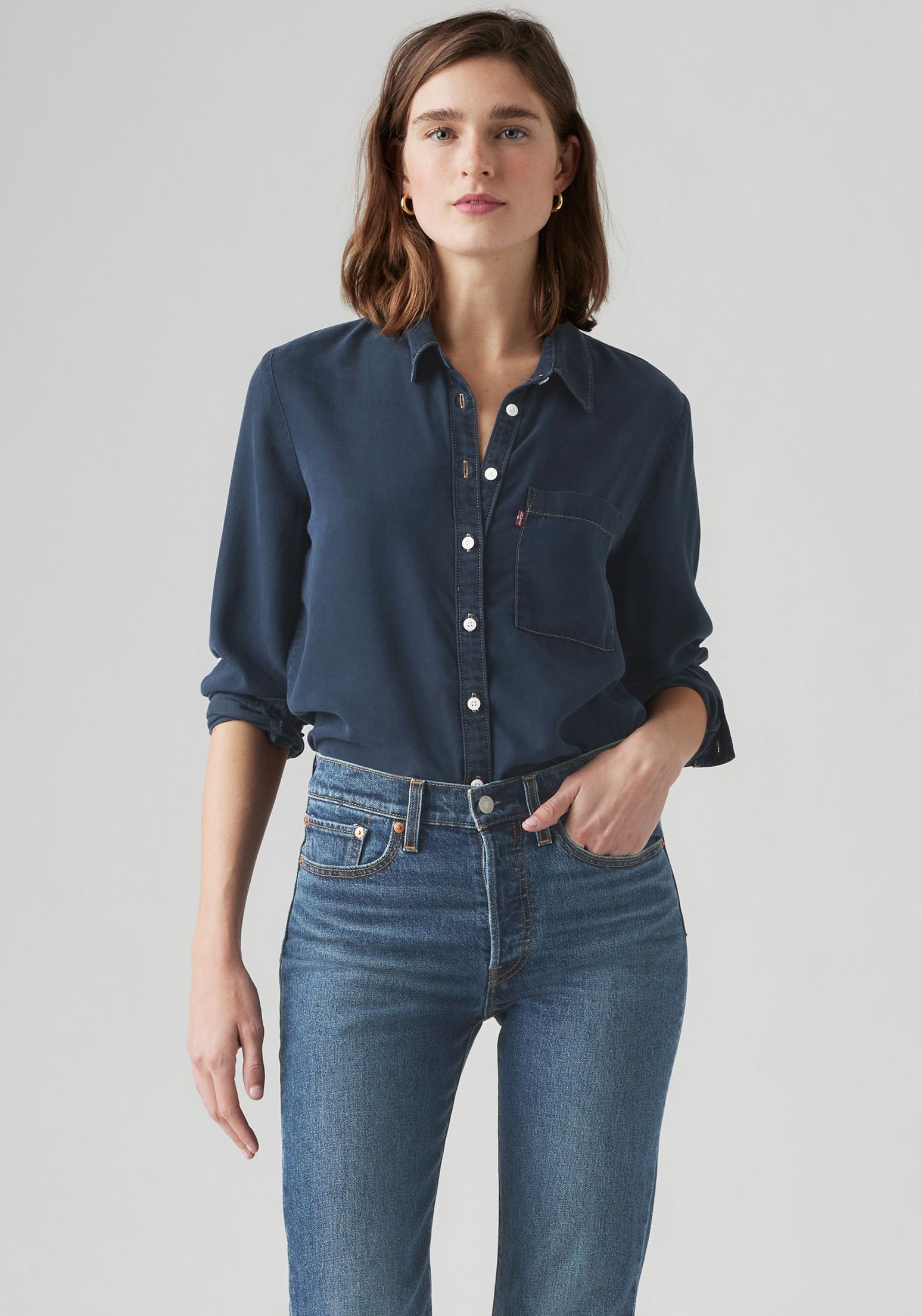 Levi's® Hemdbluse mit Brusttasche