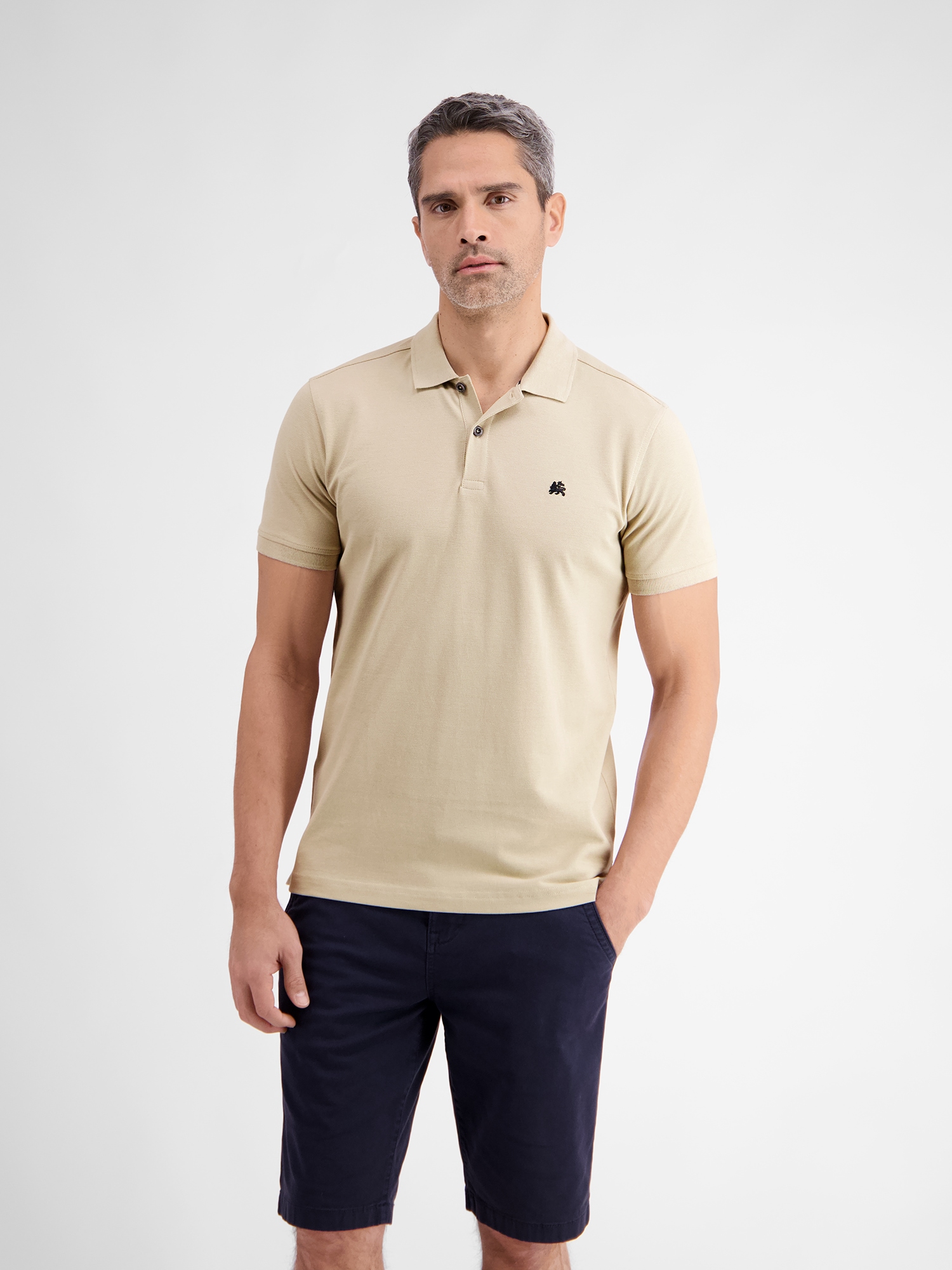 LERROS Poloshirt "LERROS Basic Poloshirt für Herren"