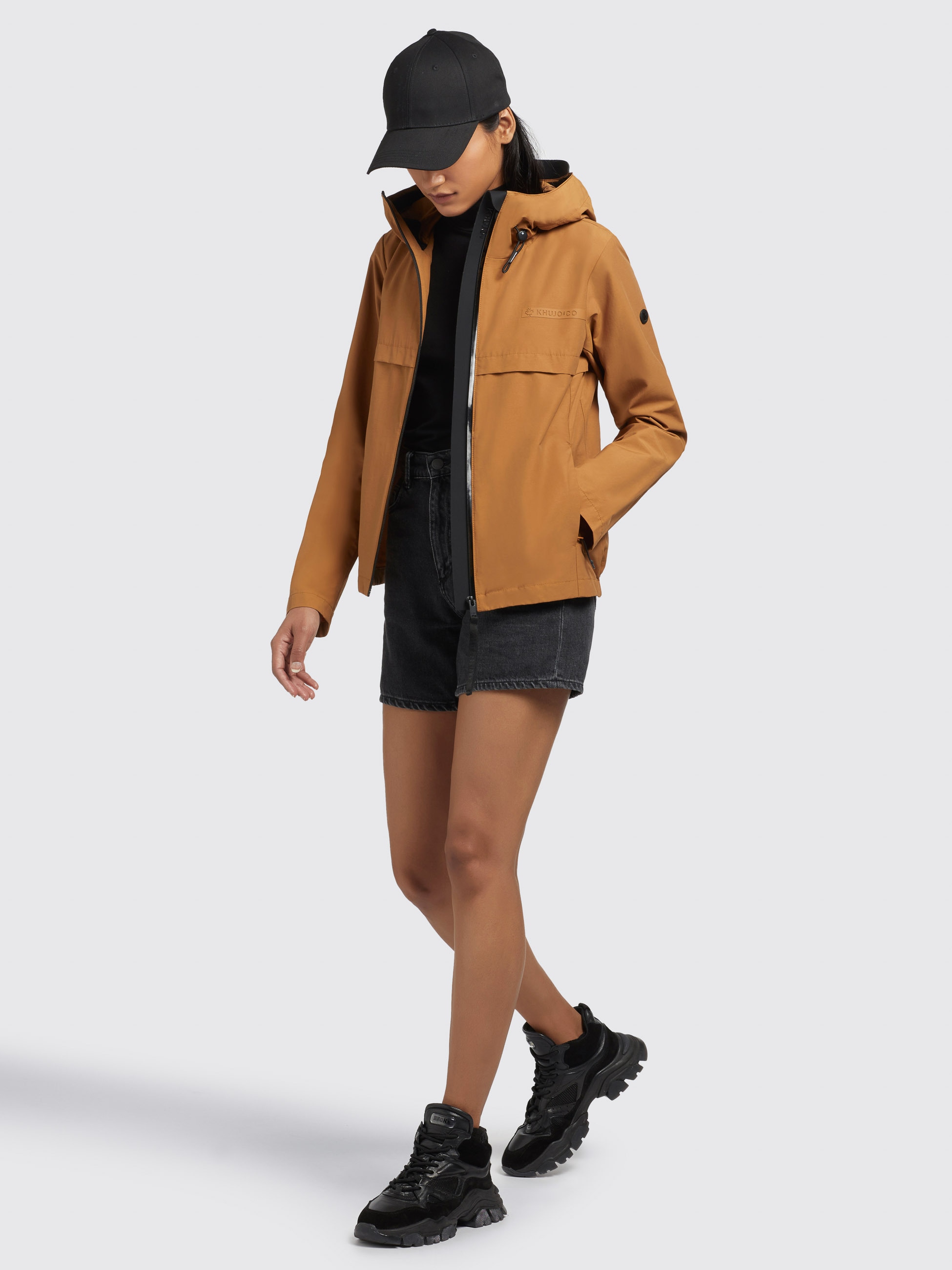 khujo Anorak »TIEMA«, mit Kapuze