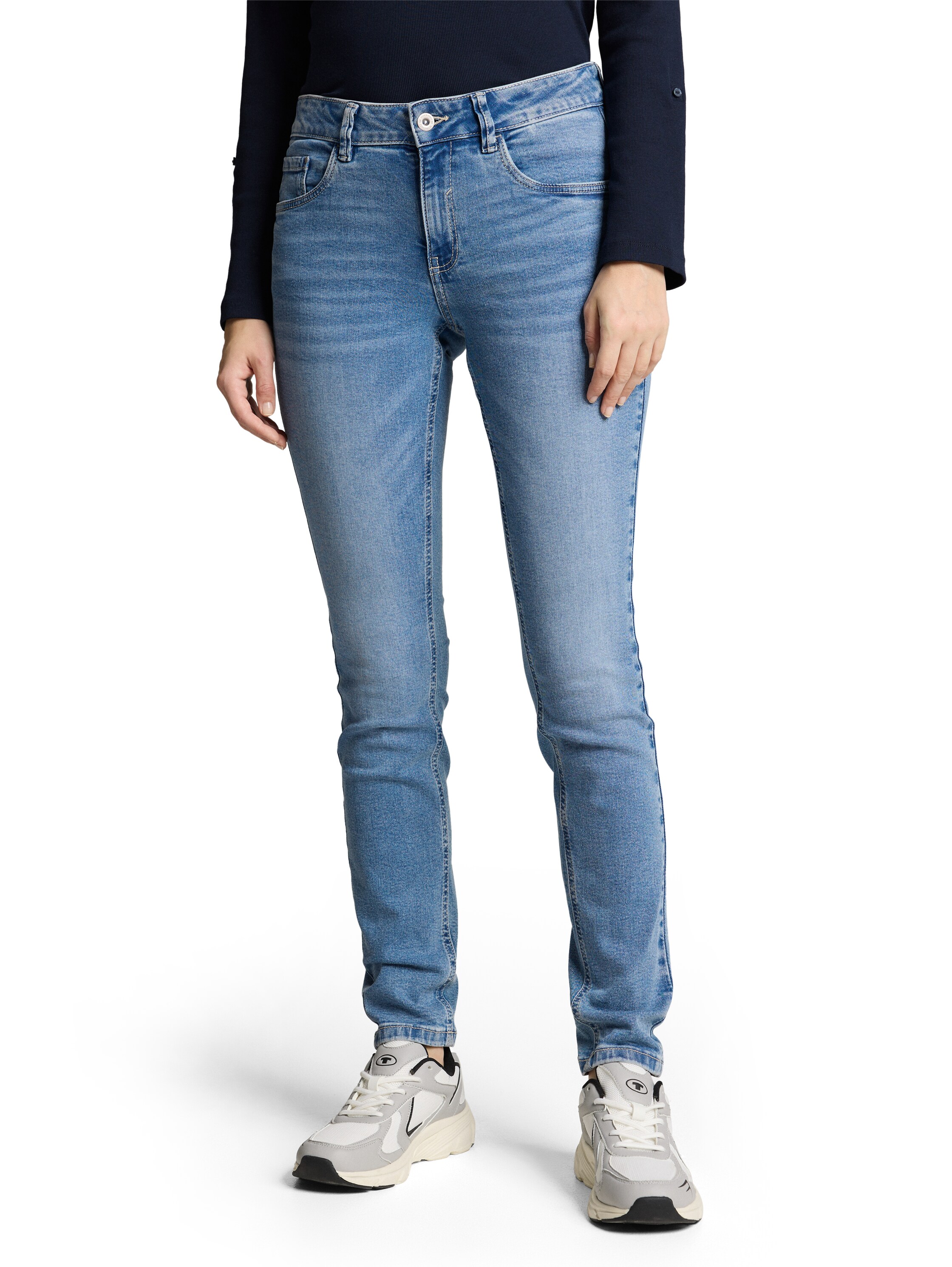 TOM TAILOR "TTLUCIE Skinny" mit Viskose und Stretch - 5-Pocket-Style