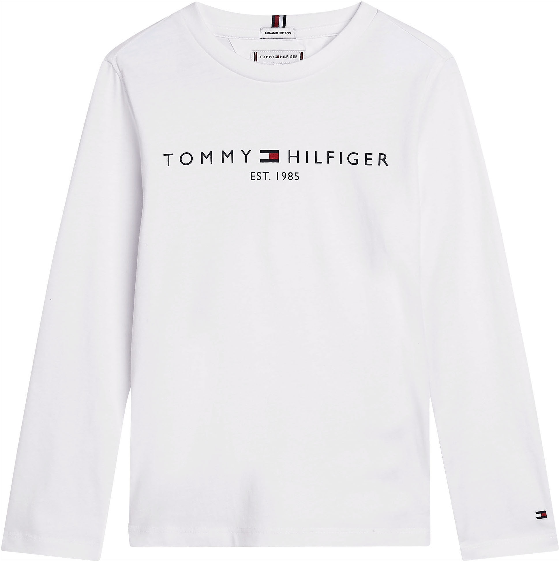 Tommy Hilfiger Langarmshirt »U ESSENTIAL TEE L/S« mit Logodruck