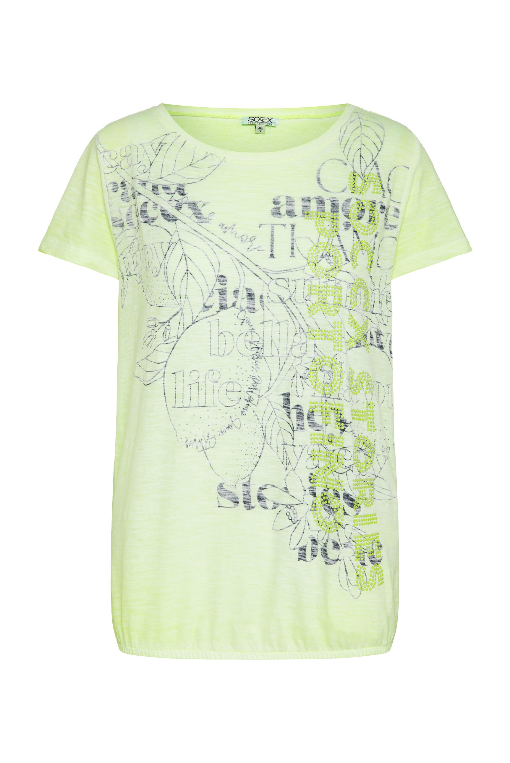 SOCCX Rundhalsshirt, aus Baumwolle
