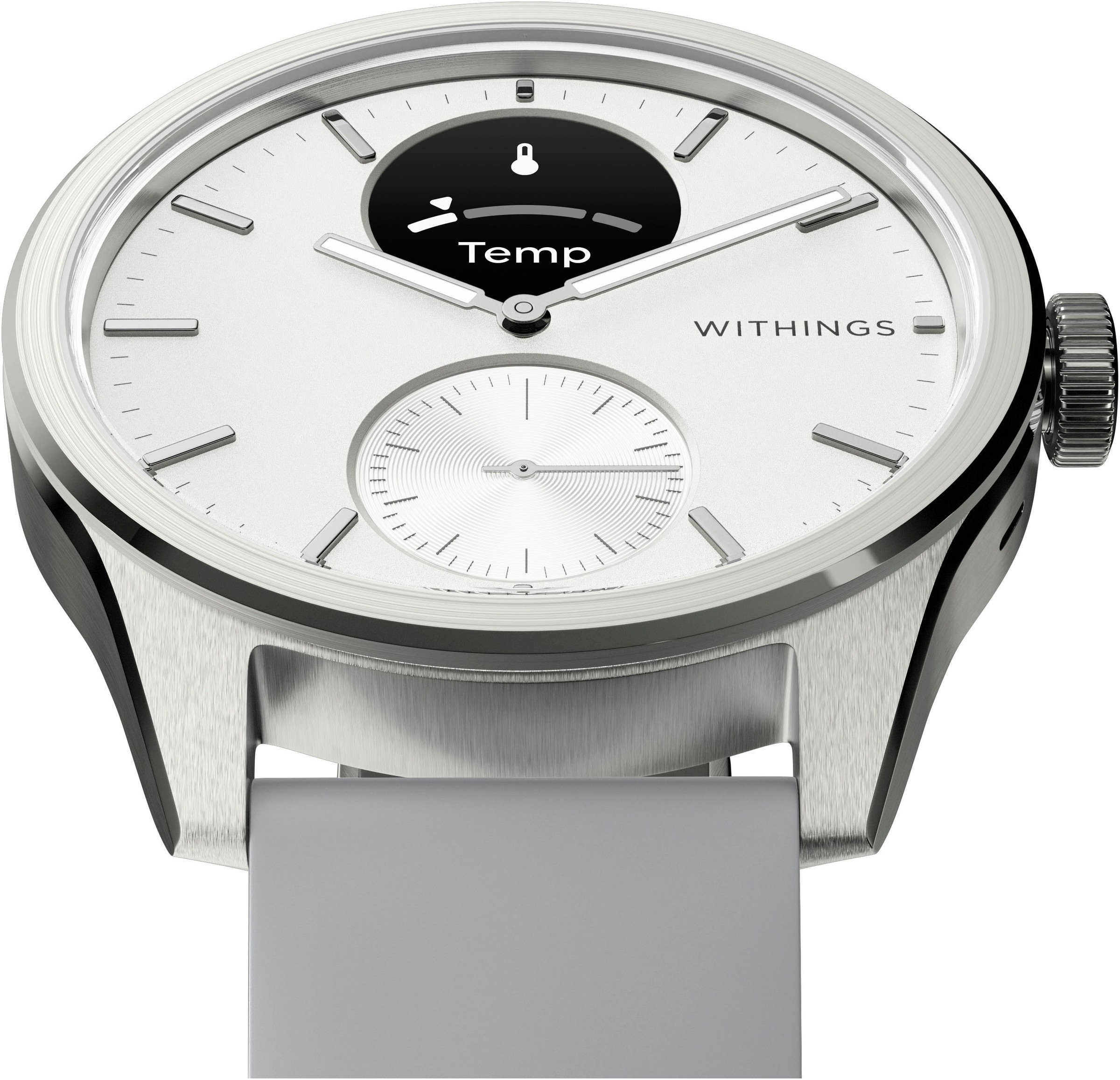 Withings Smartwatch »ScanWatch 2 42mm«, HealthSense OS,)
