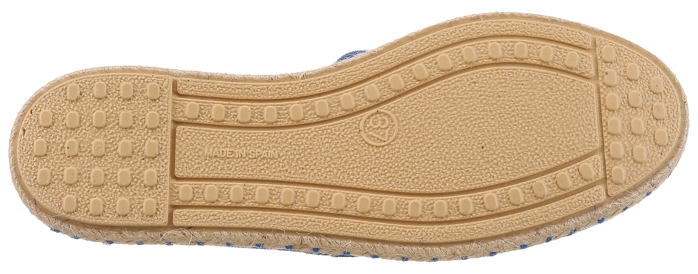 VERBENAS Espadrille »CARMEN SERRAJE«  , Schlupfschuh, Sommerschuh, Loafer mit typischem Jute-Rahmen