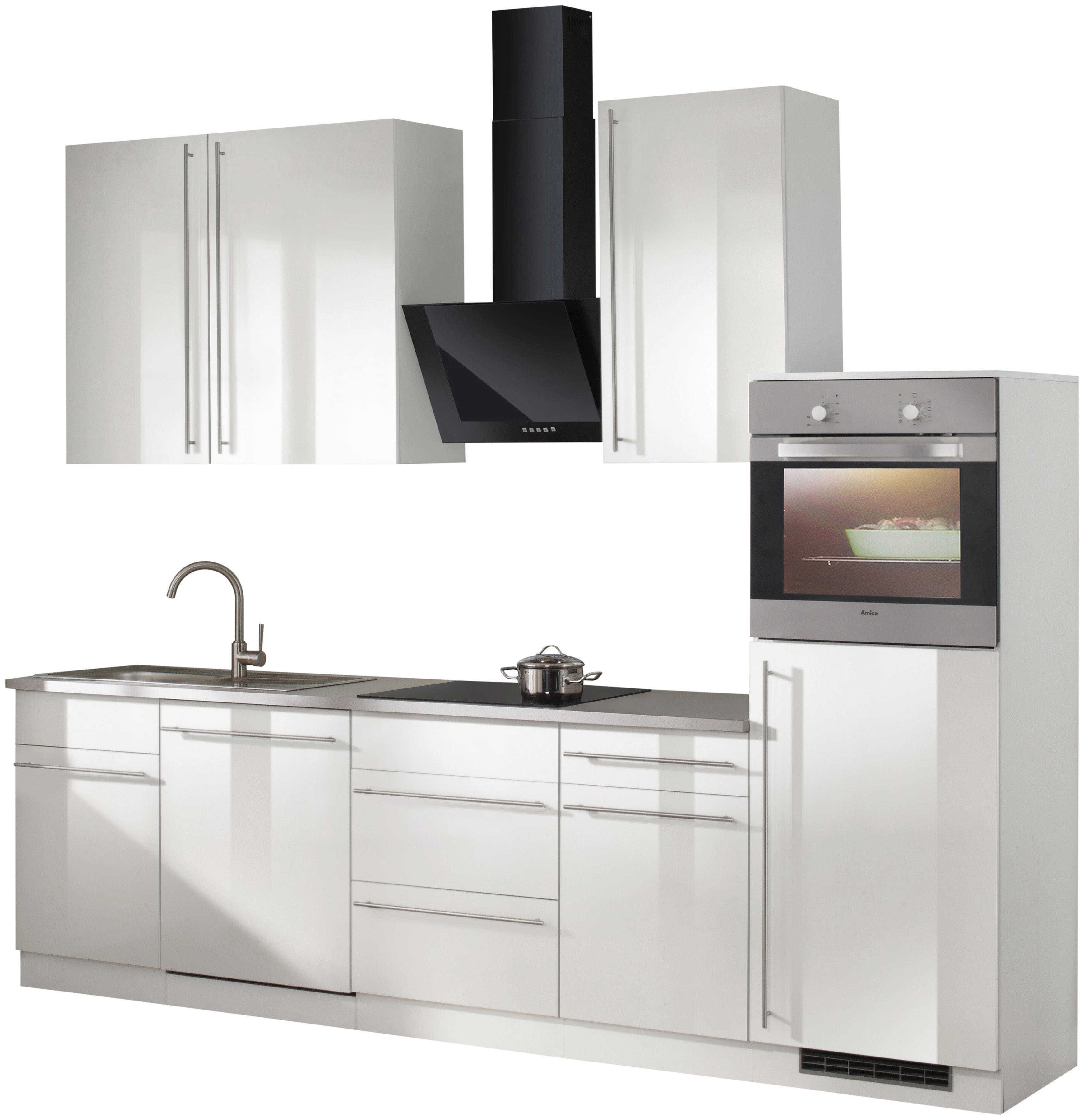 wiho Küchen 1100000002199 "Chicago" ohne E-Geräte, Breite 280 cm